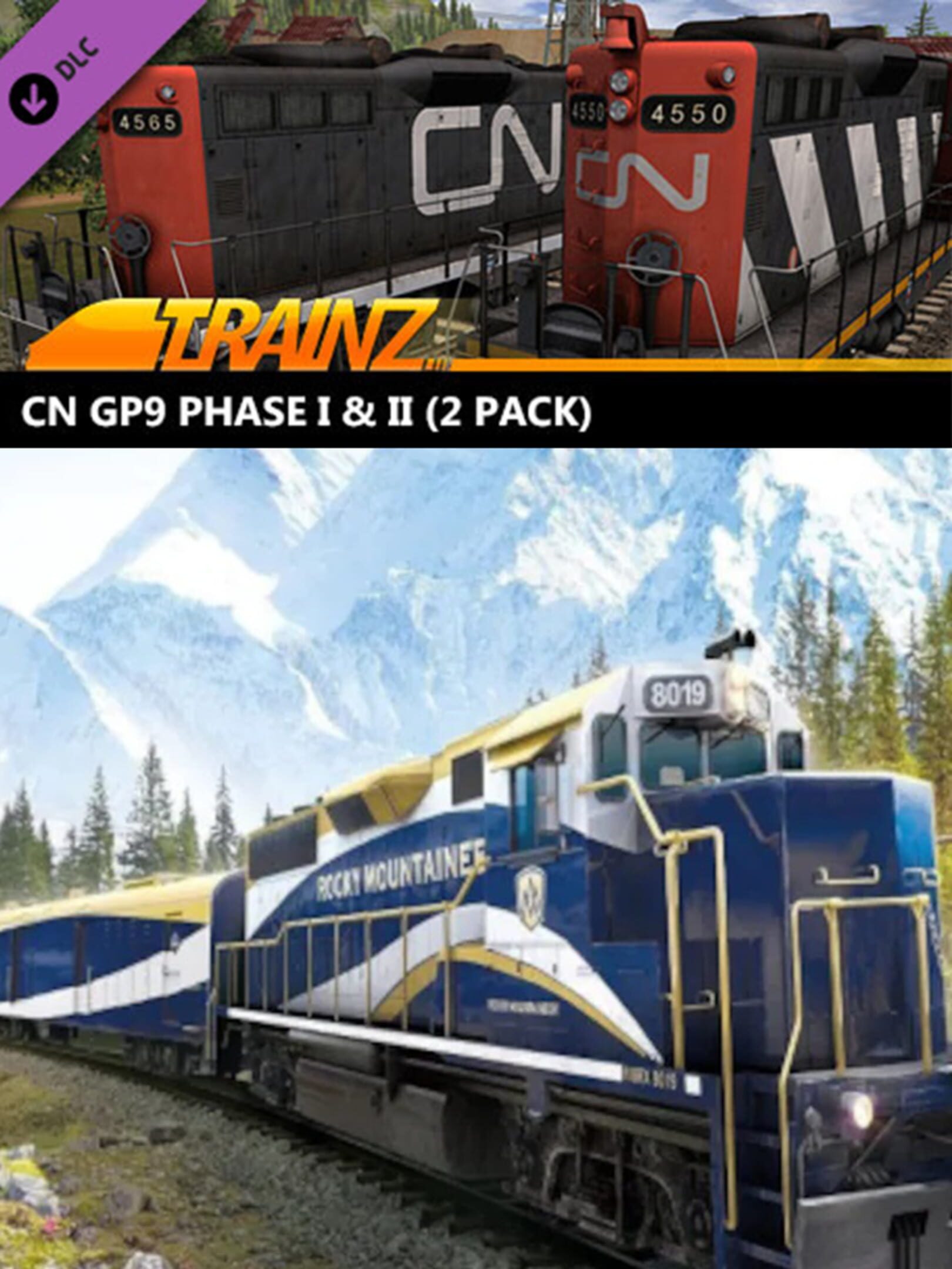 Trainz Railroad Simulator 2019: CN GP9 Phase I & II cover