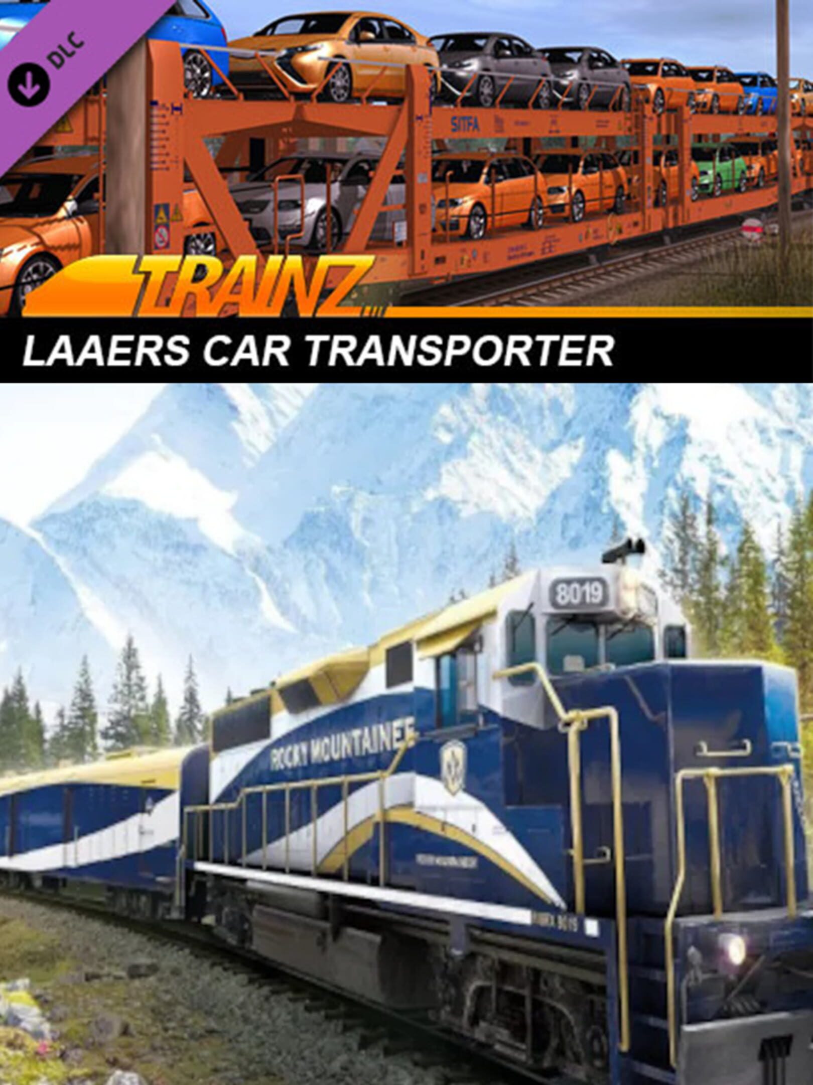 Trainz Railroad Simulator 2019: Laaers Car Transporter cover