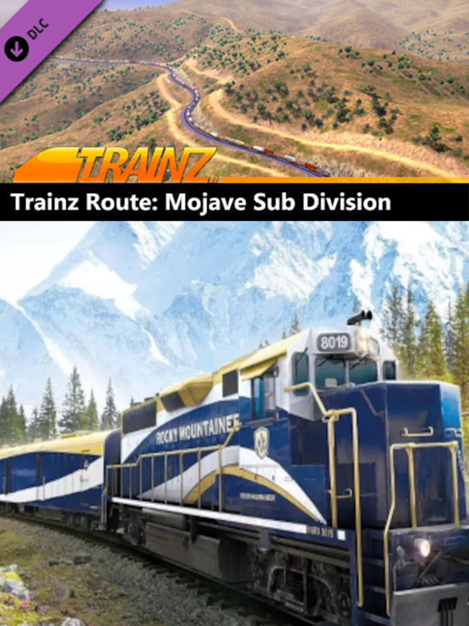 Trainz Railroad Simulator 2019: Mojave Sub Division cover
