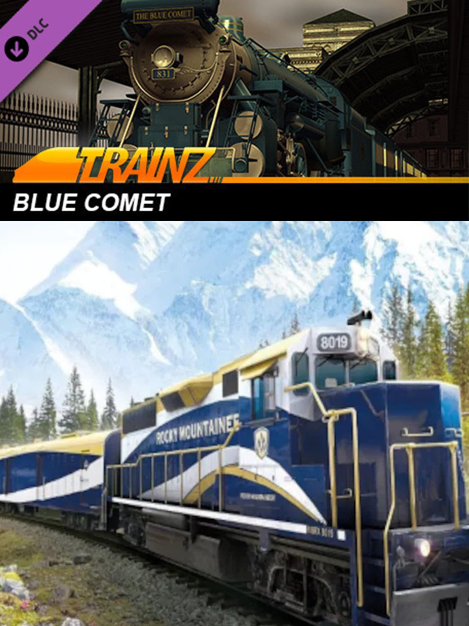Trainz Railroad Simulator 2019: Blue Comet cover