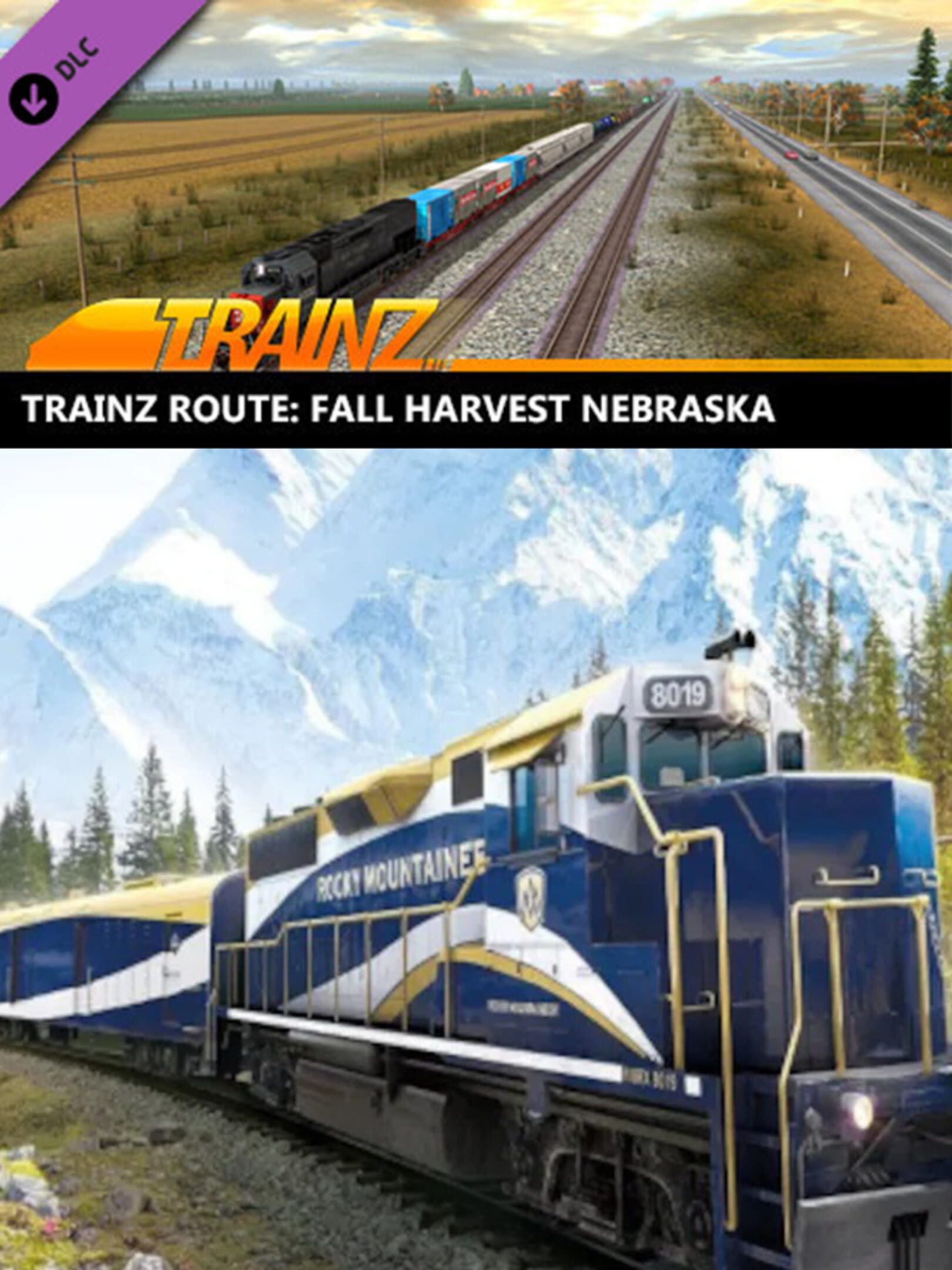 Trainz Railroad Simulator 2019: Fall Harvest Nebraska cover