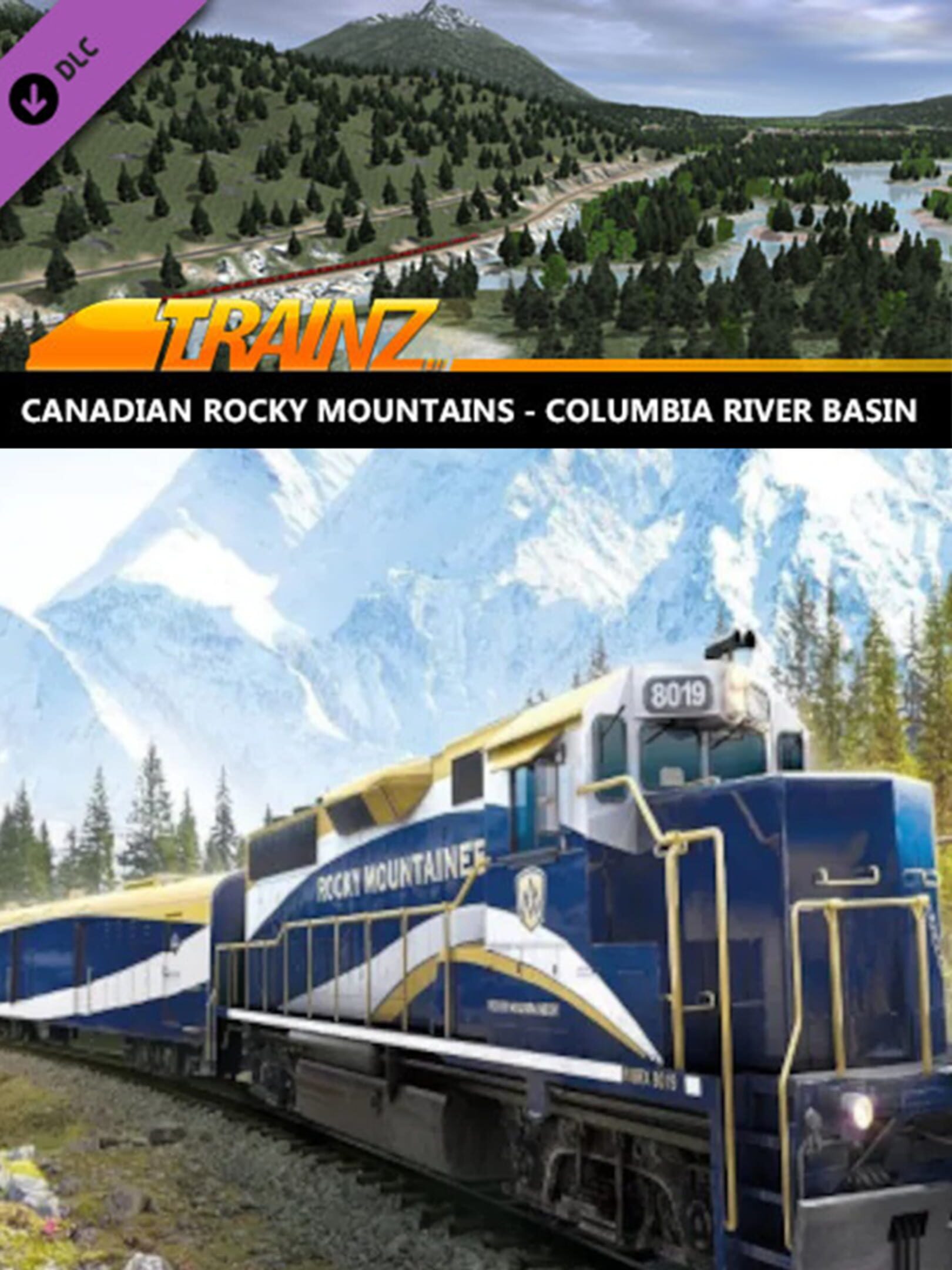 Trainz Railroad Simulator 2019: Canadian Rocky Mountains - Columbia River Basin cover