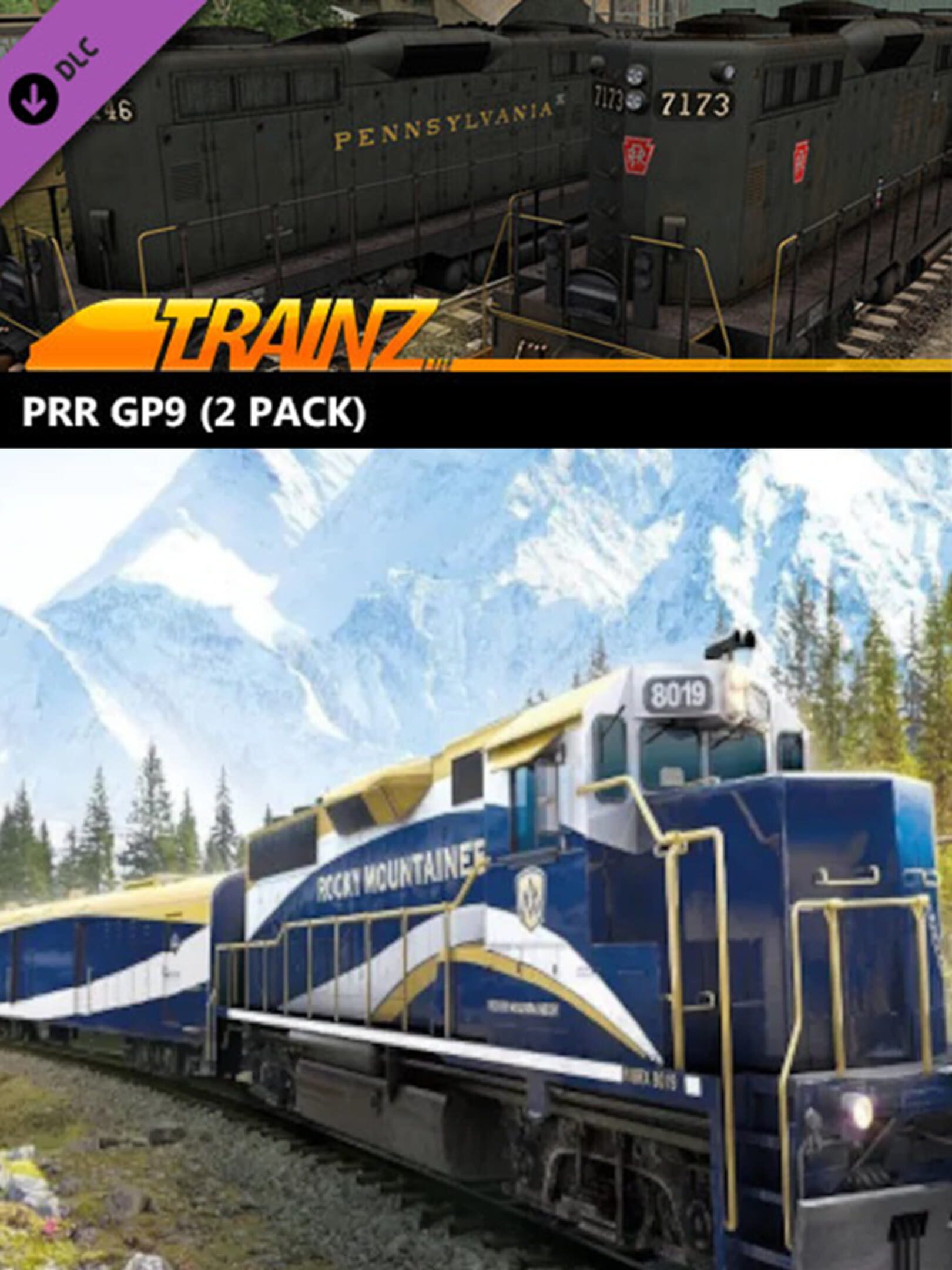Trainz Railroad Simulator 2019: PRR GP9 (2 Pack) cover