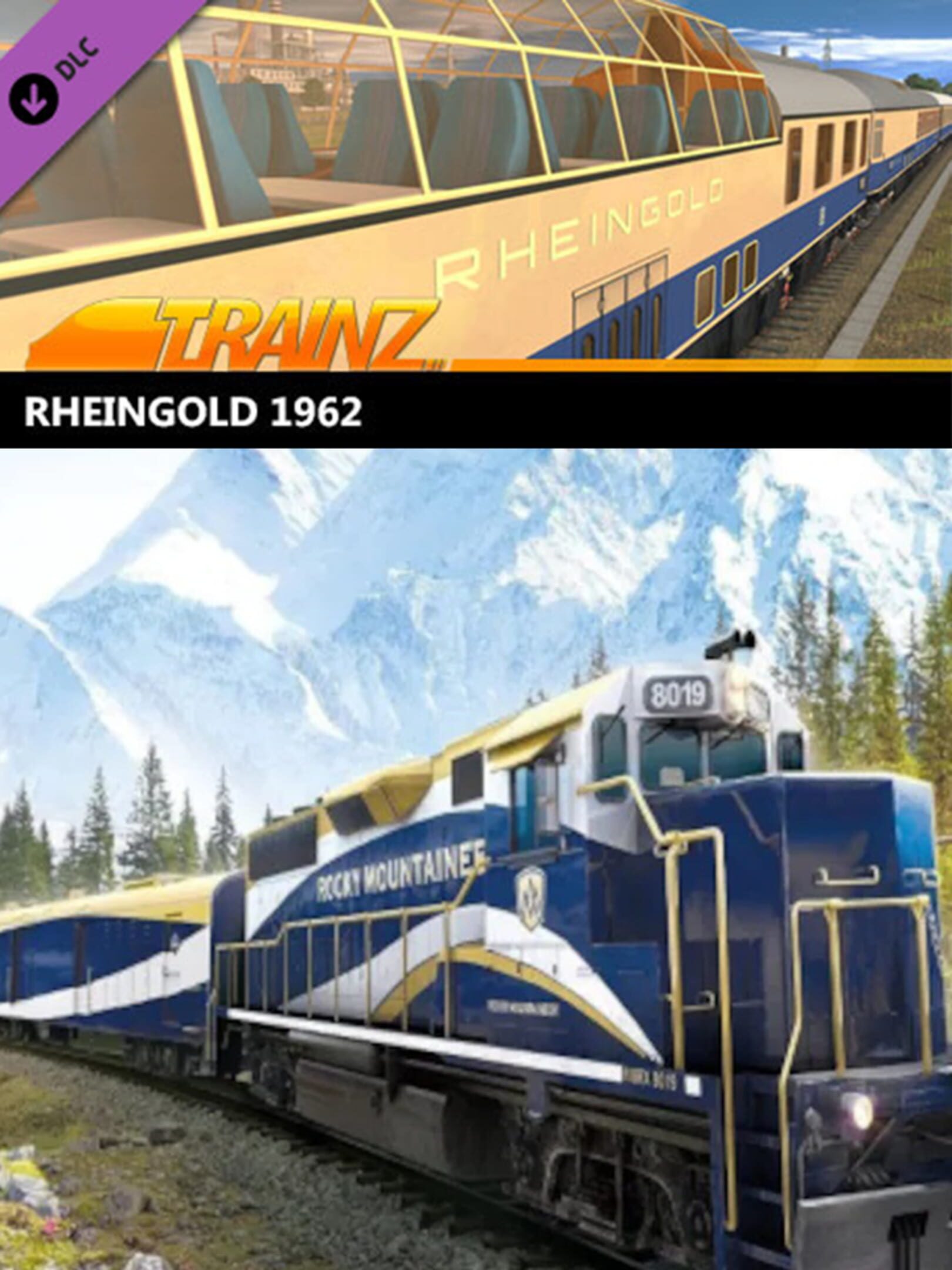 Trainz Railroad Simulator 2019: Rheingold 1962 cover