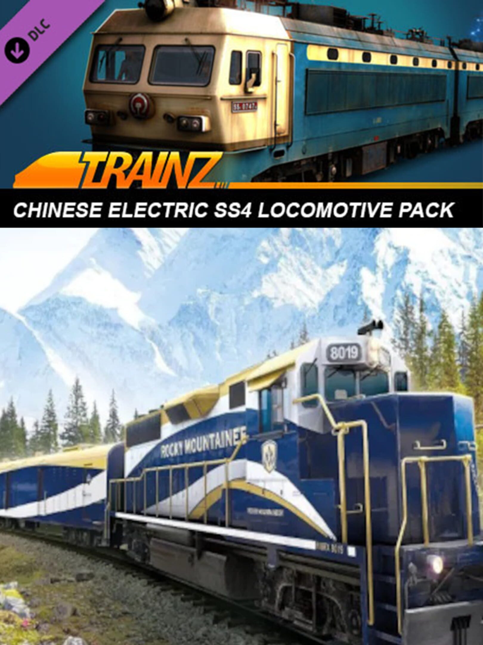 Trainz Railroad Simulator 2019: Chinese Electric SS4 Locomotive Pack cover