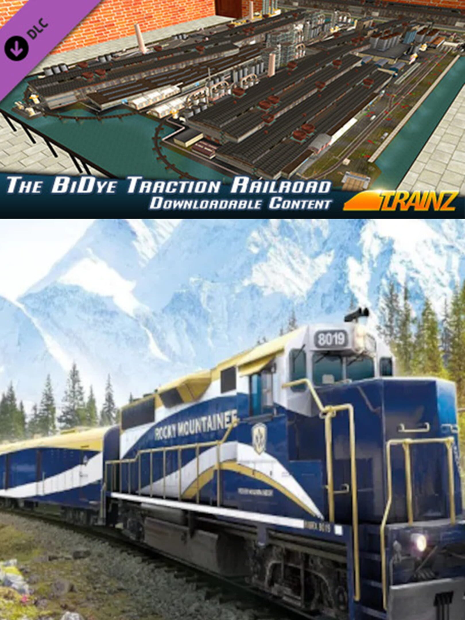 Trainz Railroad Simulator 2019: The BiDye Traction Railroad Route cover