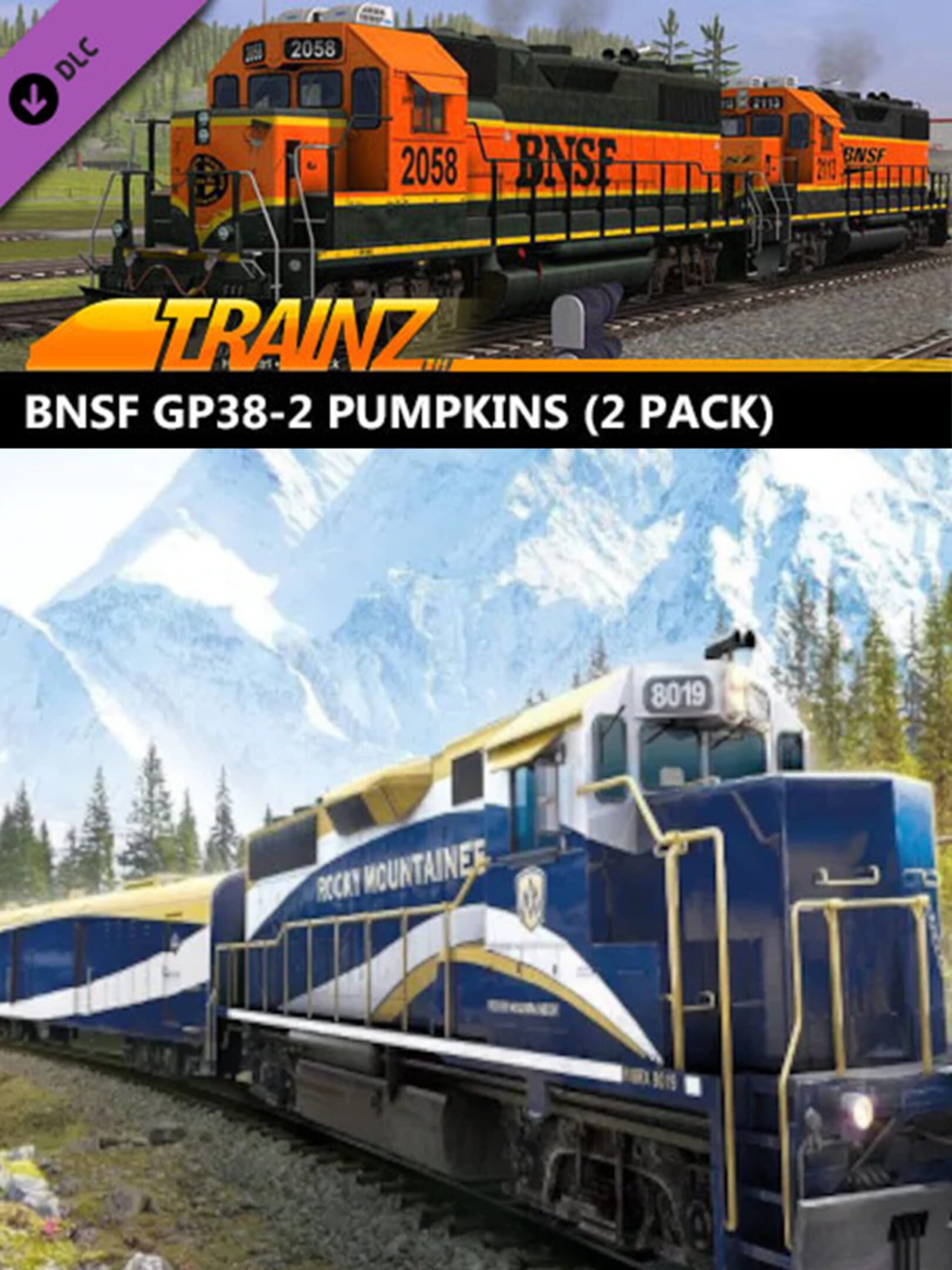 Trainz Railroad Simulator 2019: BNSF GP38-2 Pumpkins cover