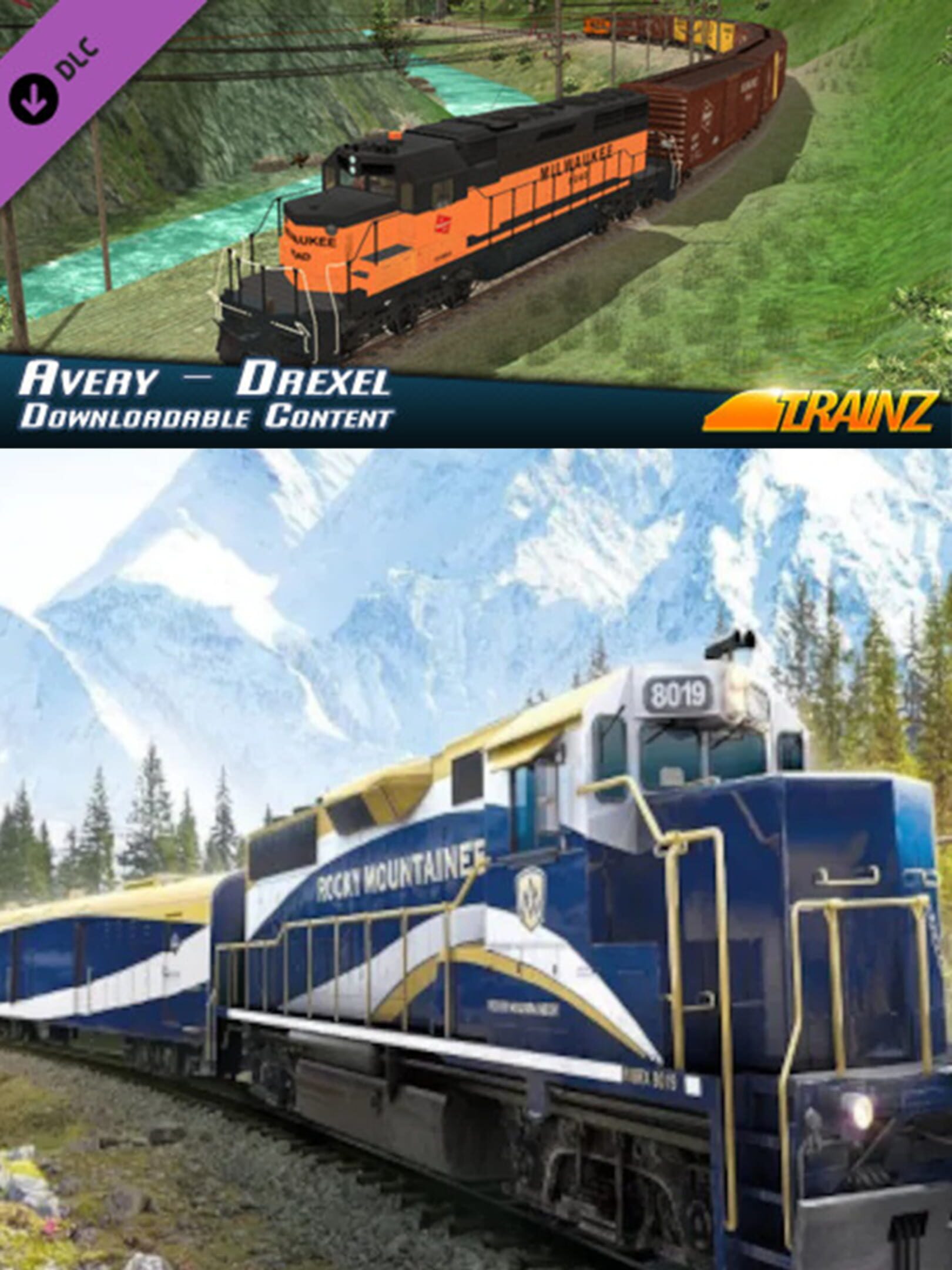Trainz Railroad Simulator 2019: Avery - Drexel Route cover
