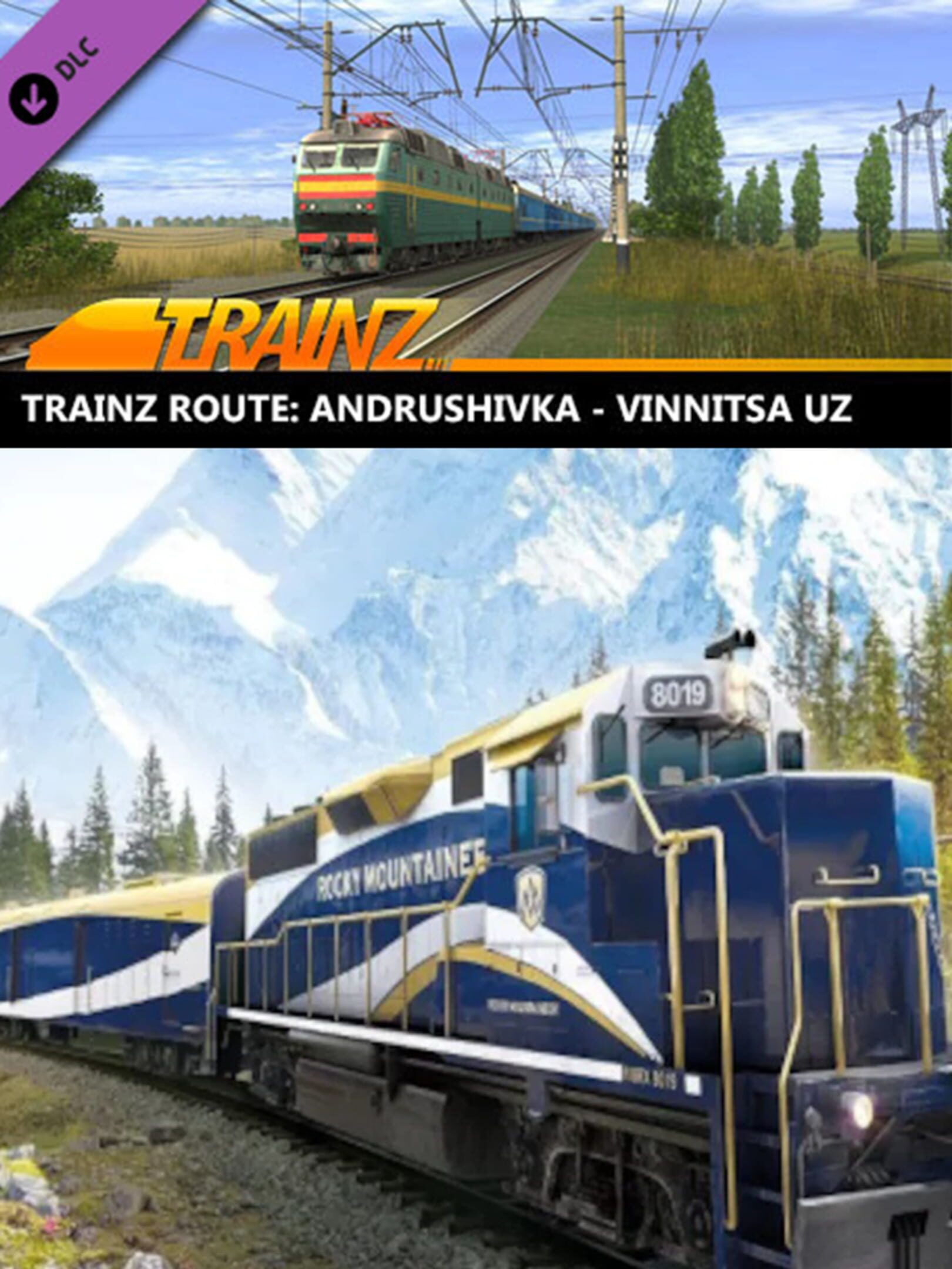Trainz Railroad Simulator 2019: Andrushivka - Vinnitsa UZ cover