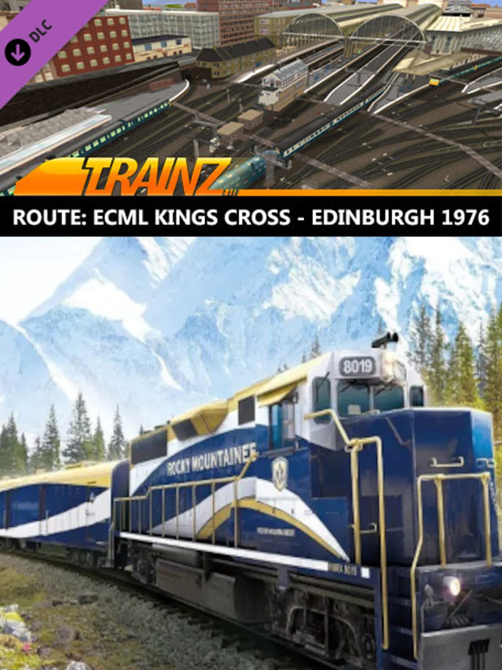 Trainz Railroad Simulator 2019: ECML Kings Cross - Edinburgh 1976 cover