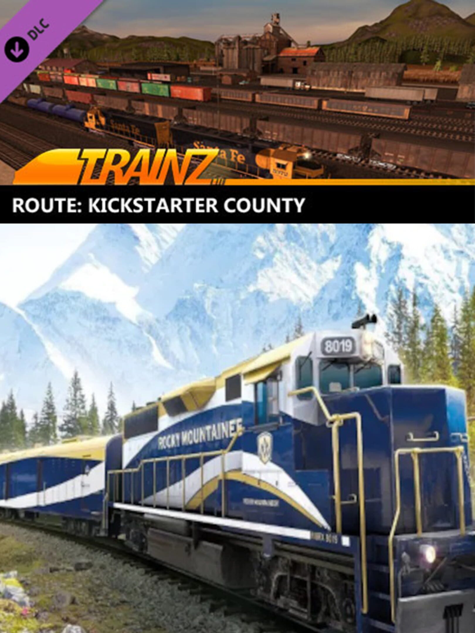 Trainz Railroad Simulator 2019: Kickstarter County cover