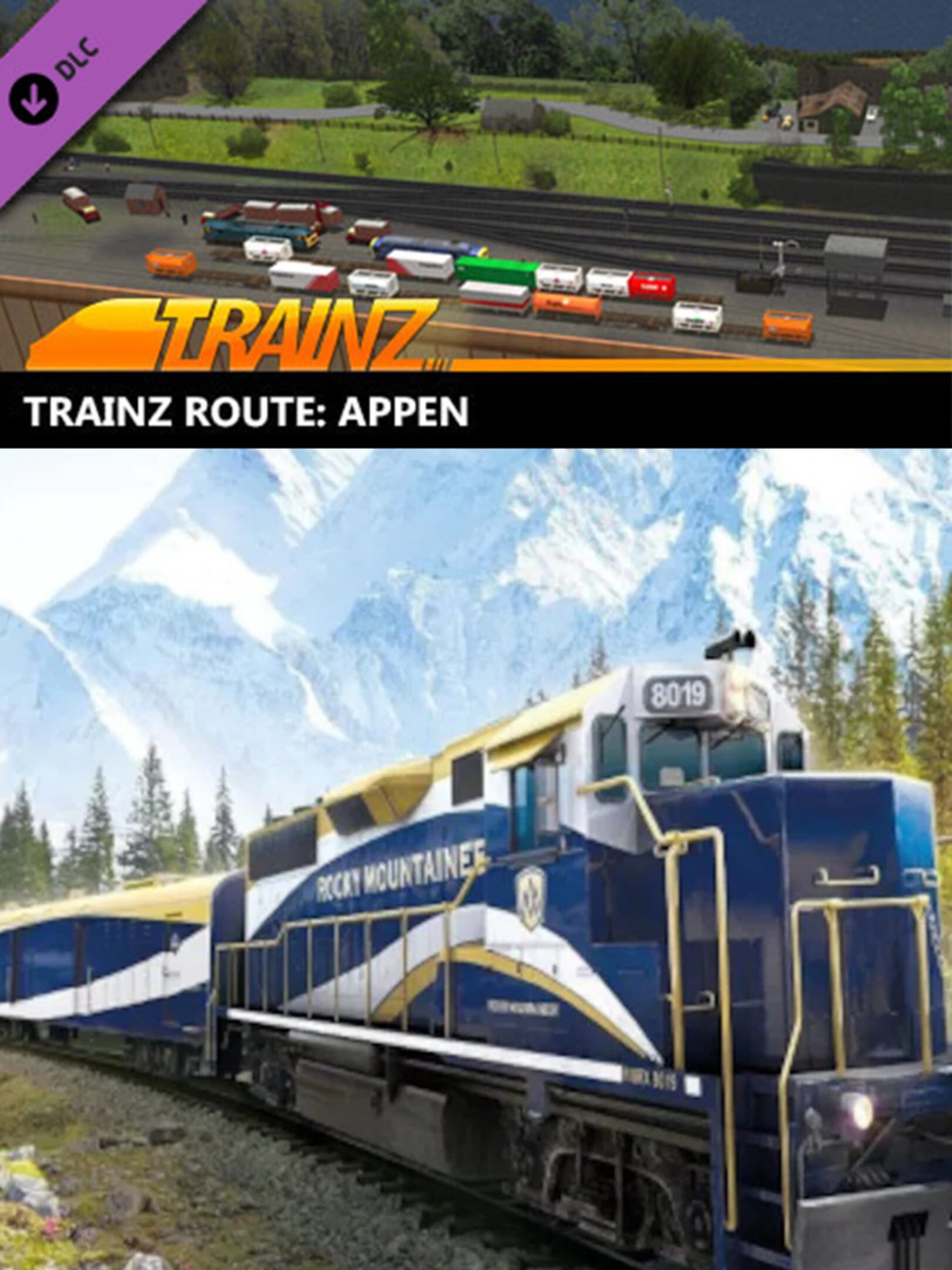 Trainz Railroad Simulator 2019: Appen cover
