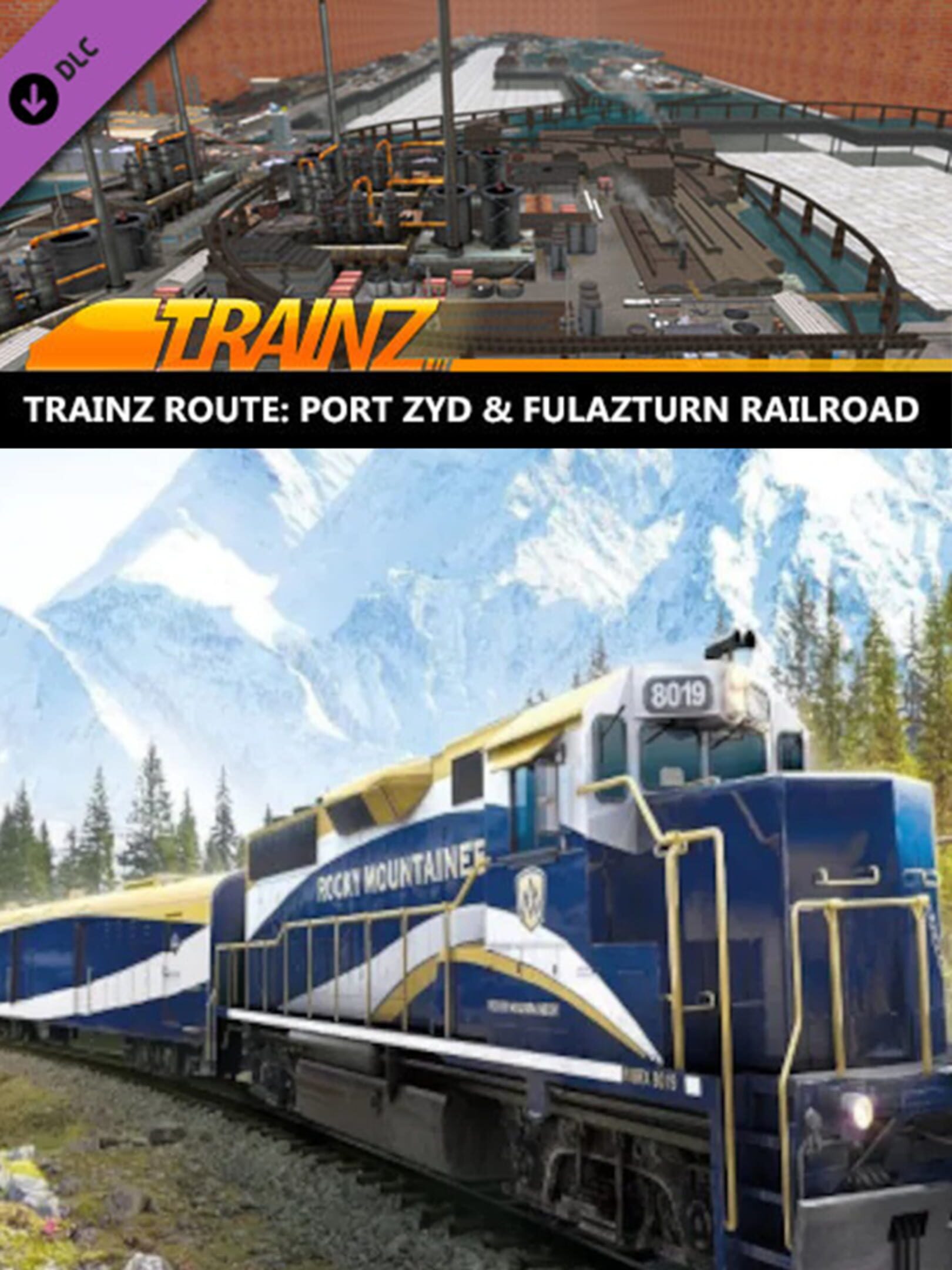 Trainz Railroad Simulator 2019: Port Zyd & Fulazturn Railroad cover