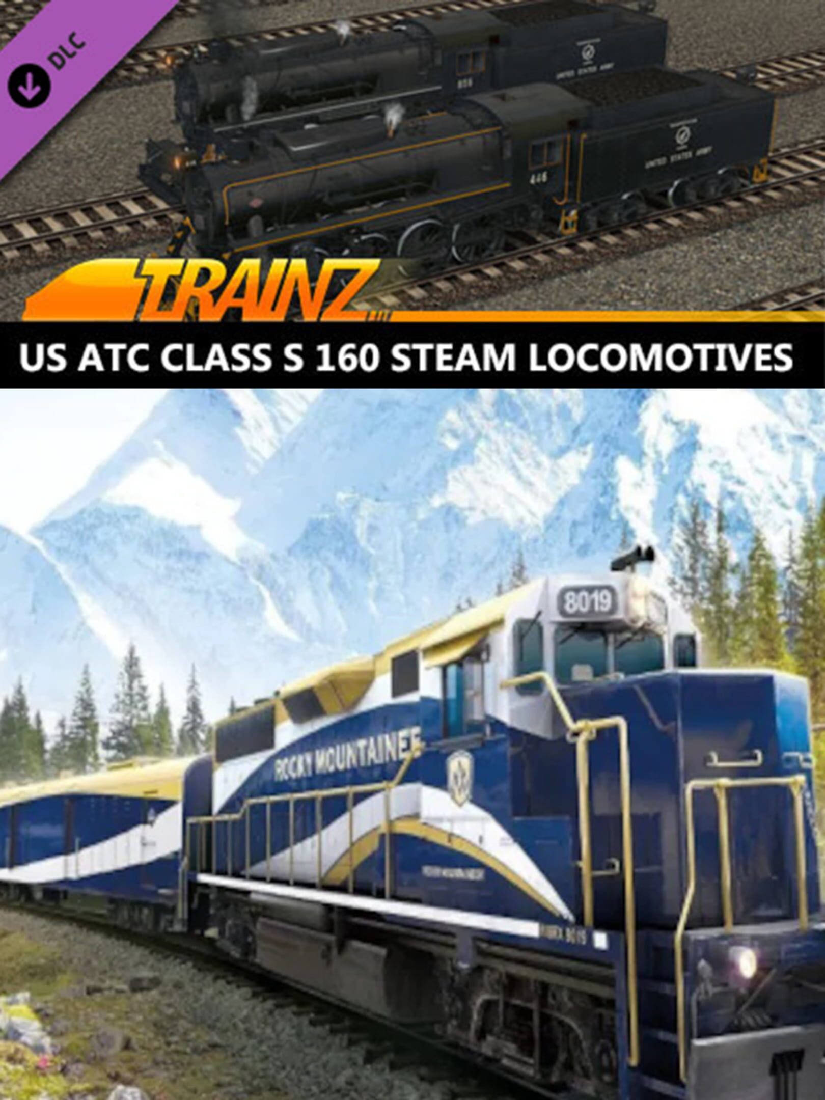 Trainz Railroad Simulator 2019: US ATC Class S 160 Steam cover