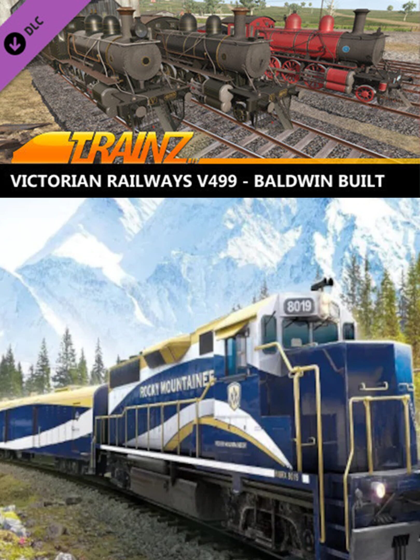 Trainz Railroad Simulator 2019: Victorian Railways V499 - Baldwin Built cover