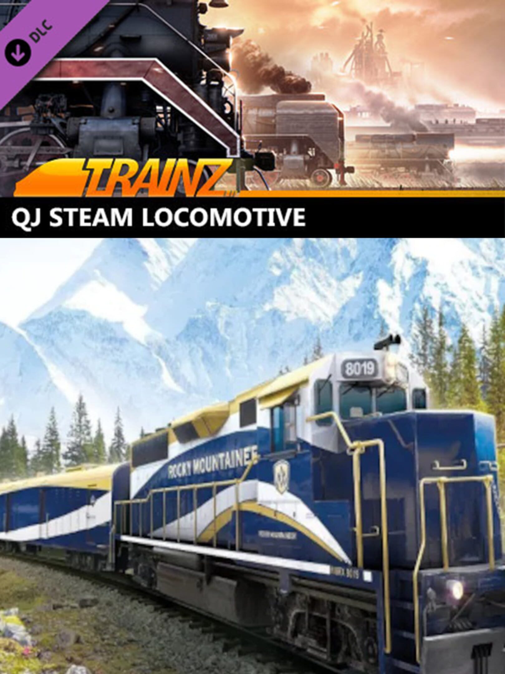 Trainz Railroad Simulator 2019: QJ Steam Locomotive cover