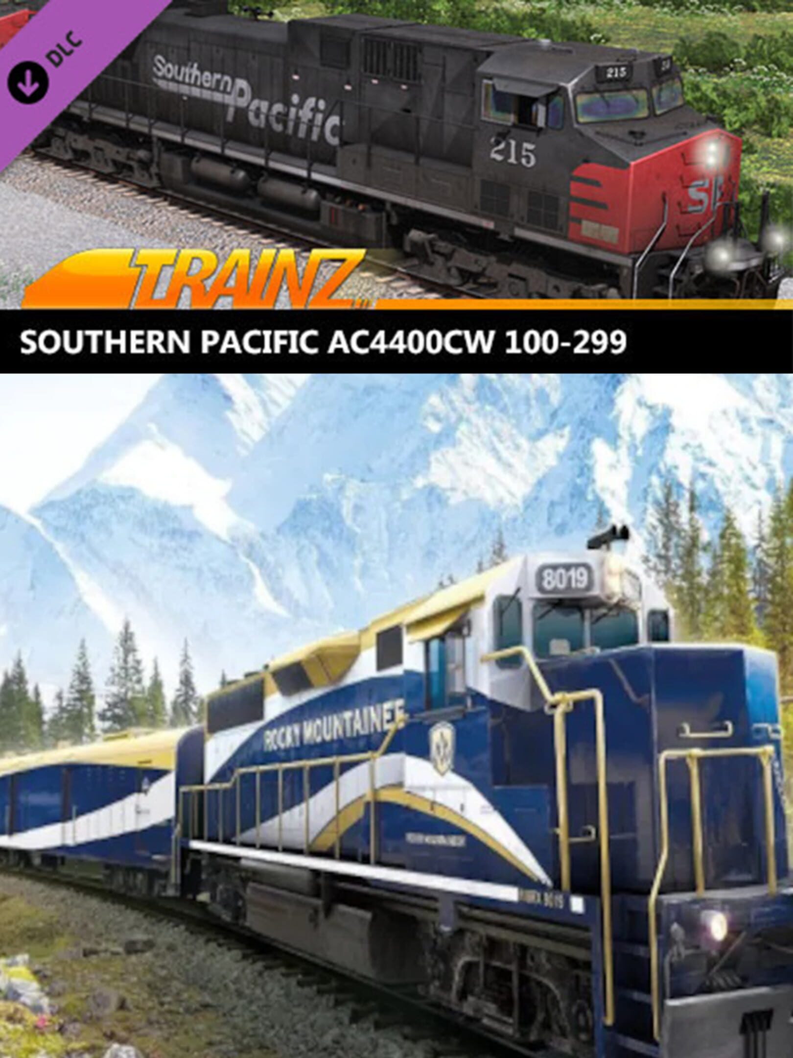 Trainz Railroad Simulator 2019: Southern Pacific AC4400CW 100-299 cover