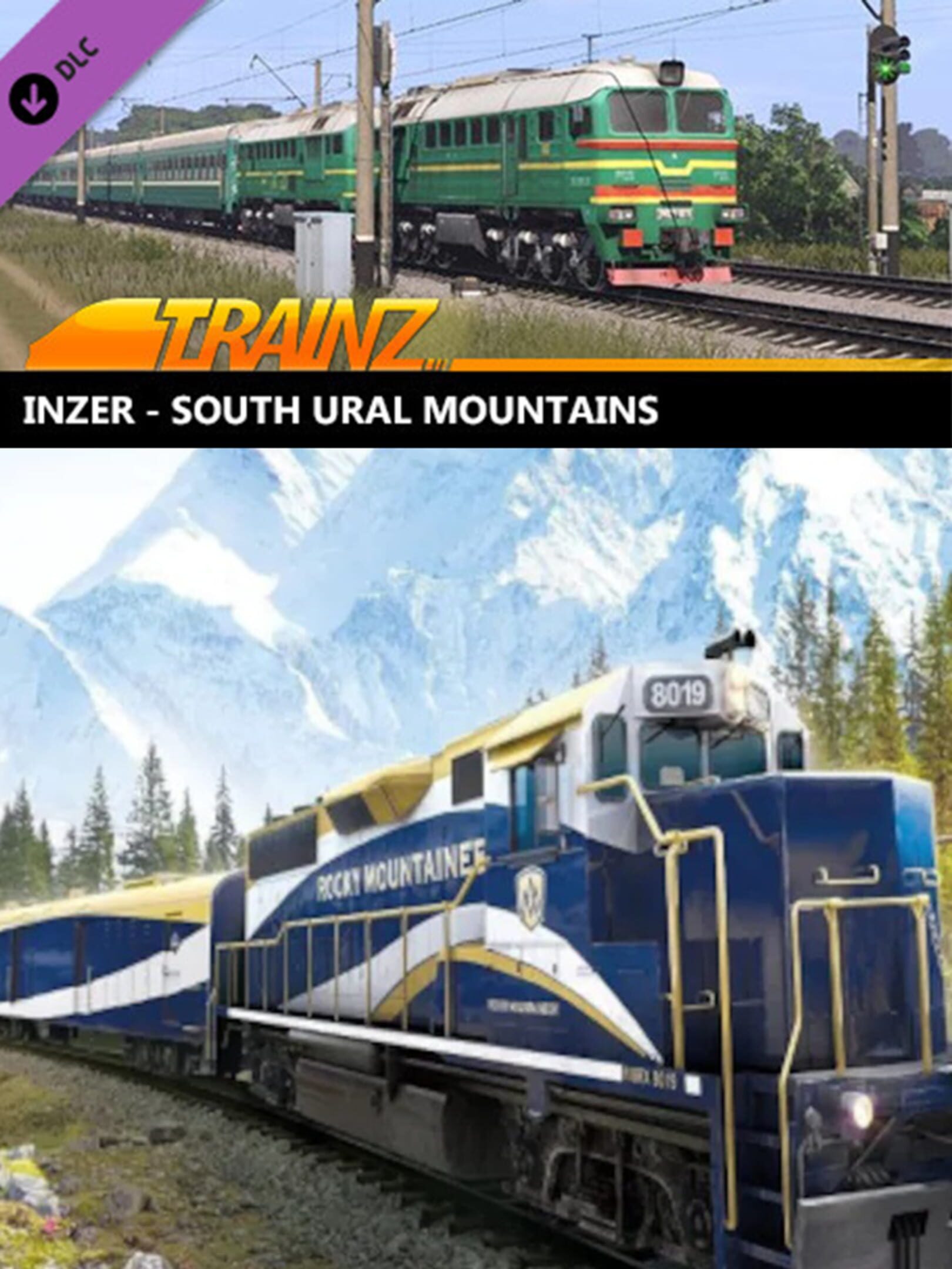 Trainz Railroad Simulator 2019: Inzer - South Ural Mountains cover