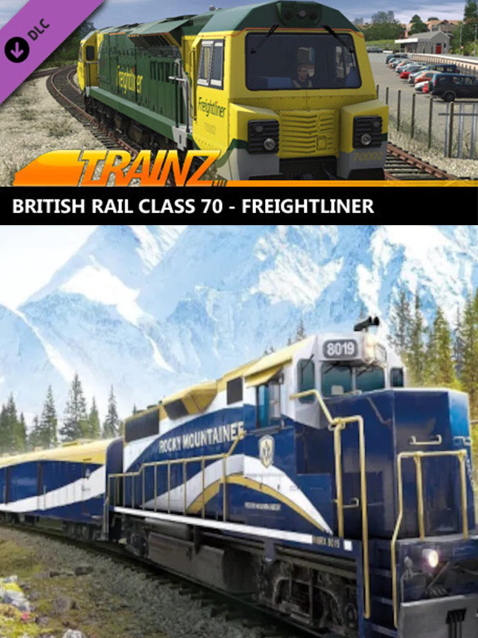 Trainz Railroad Simulator 2019: British Rail Class 70 - Freightliner cover