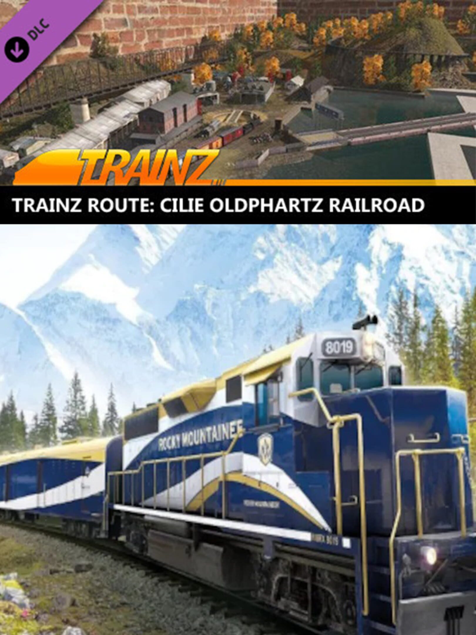 Trainz Railroad Simulator 2019: Cilie Oldphartz Railroad cover