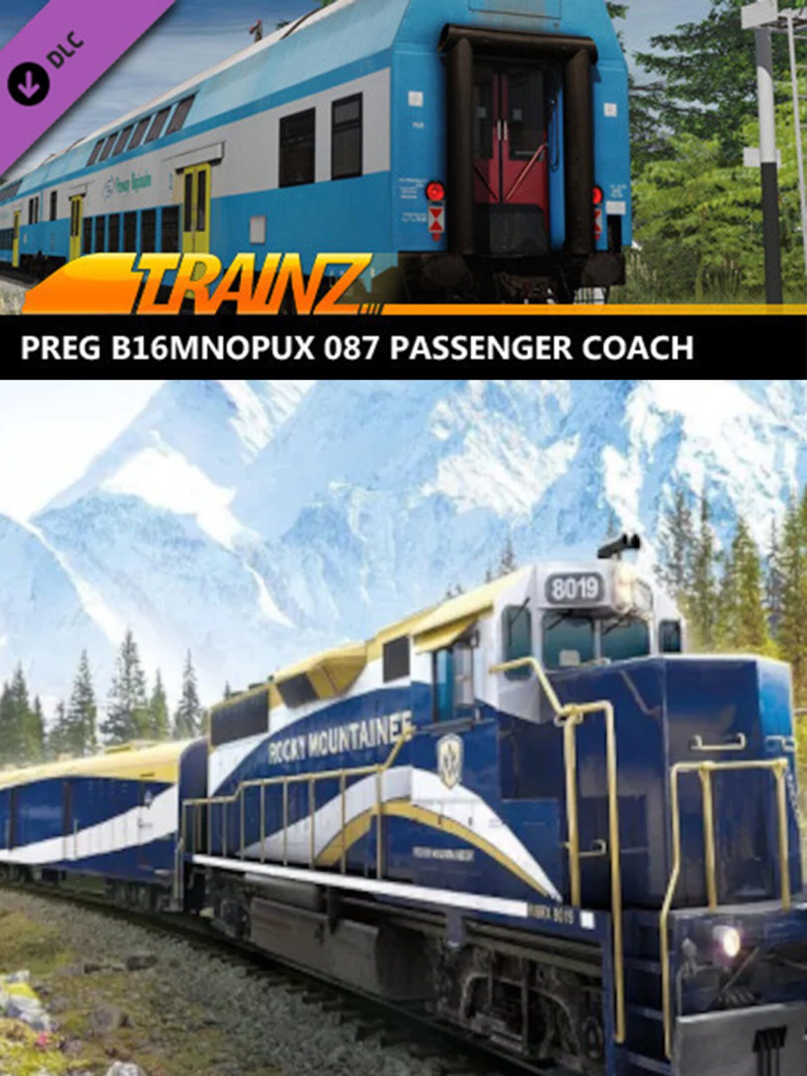 Trainz Railroad Simulator 2019: PREG B16mnopux 087 cover