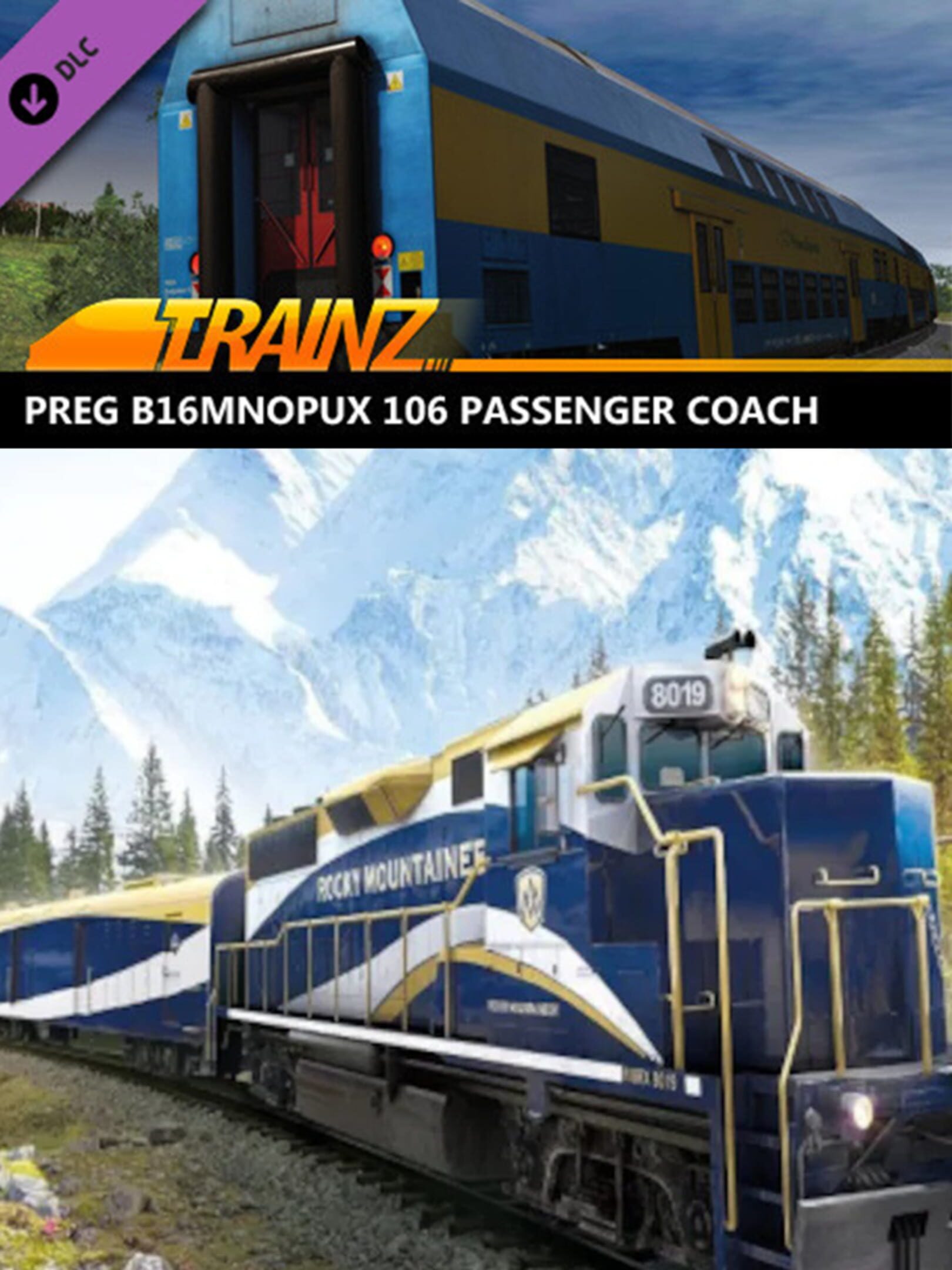 Trainz Railroad Simulator 2019: PREG B16mnopux 106 cover