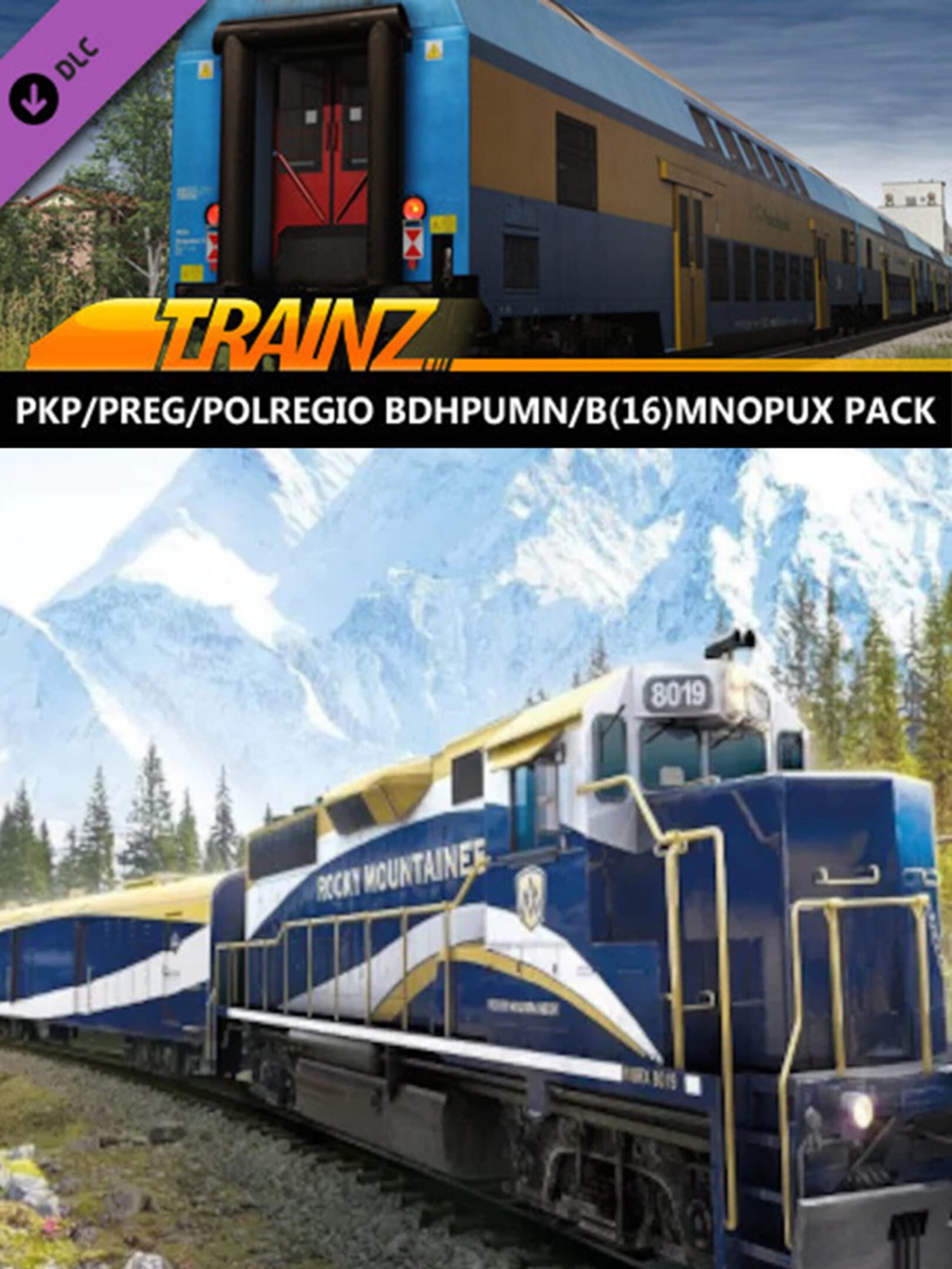 Trainz Railroad Simulator 2019: PKP/PREG/PolRegio Bdhpumn/B16mnopux Pack cover