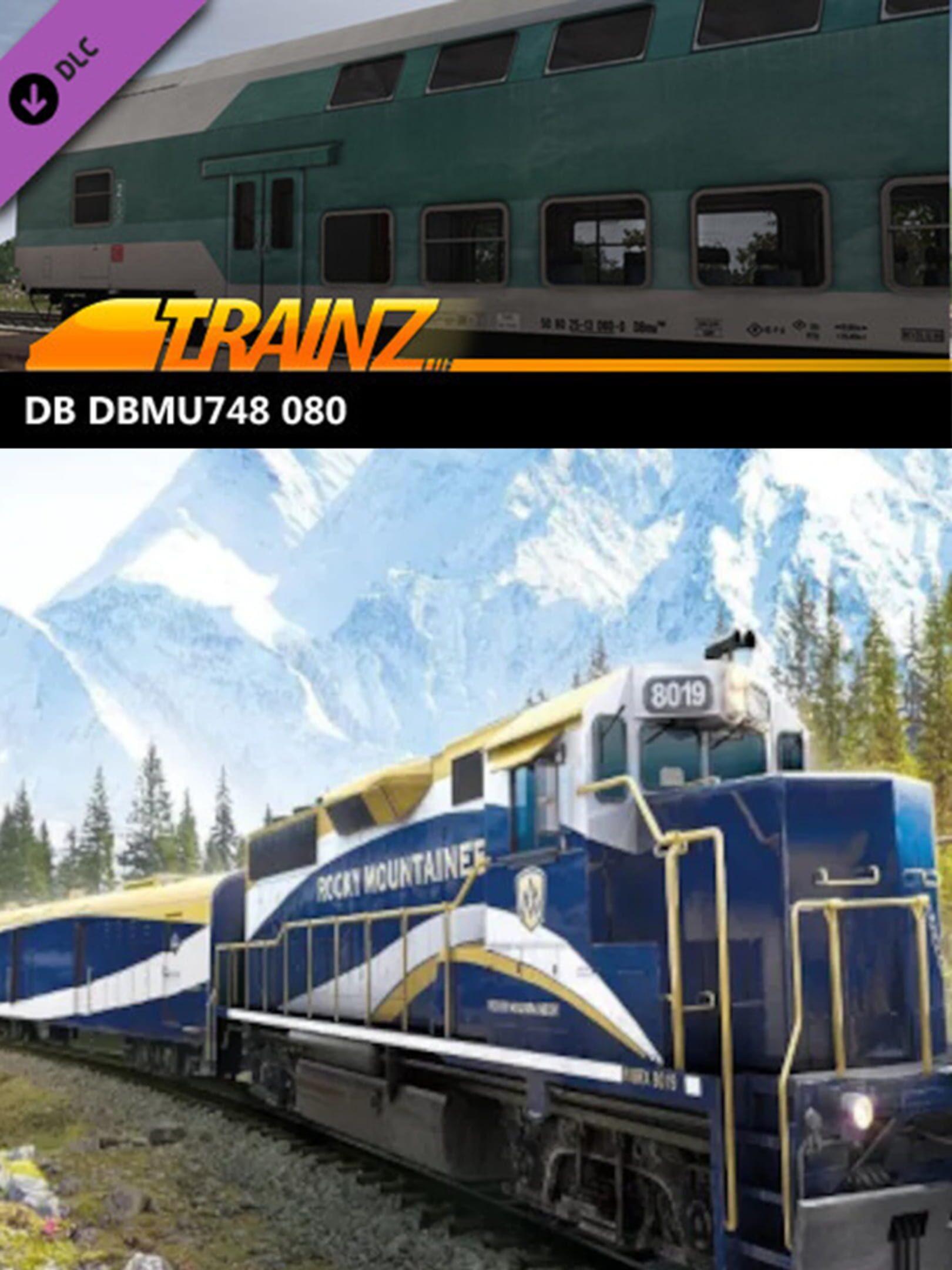 Trainz Railroad Simulator 2019: DB DBmu748 080 cover