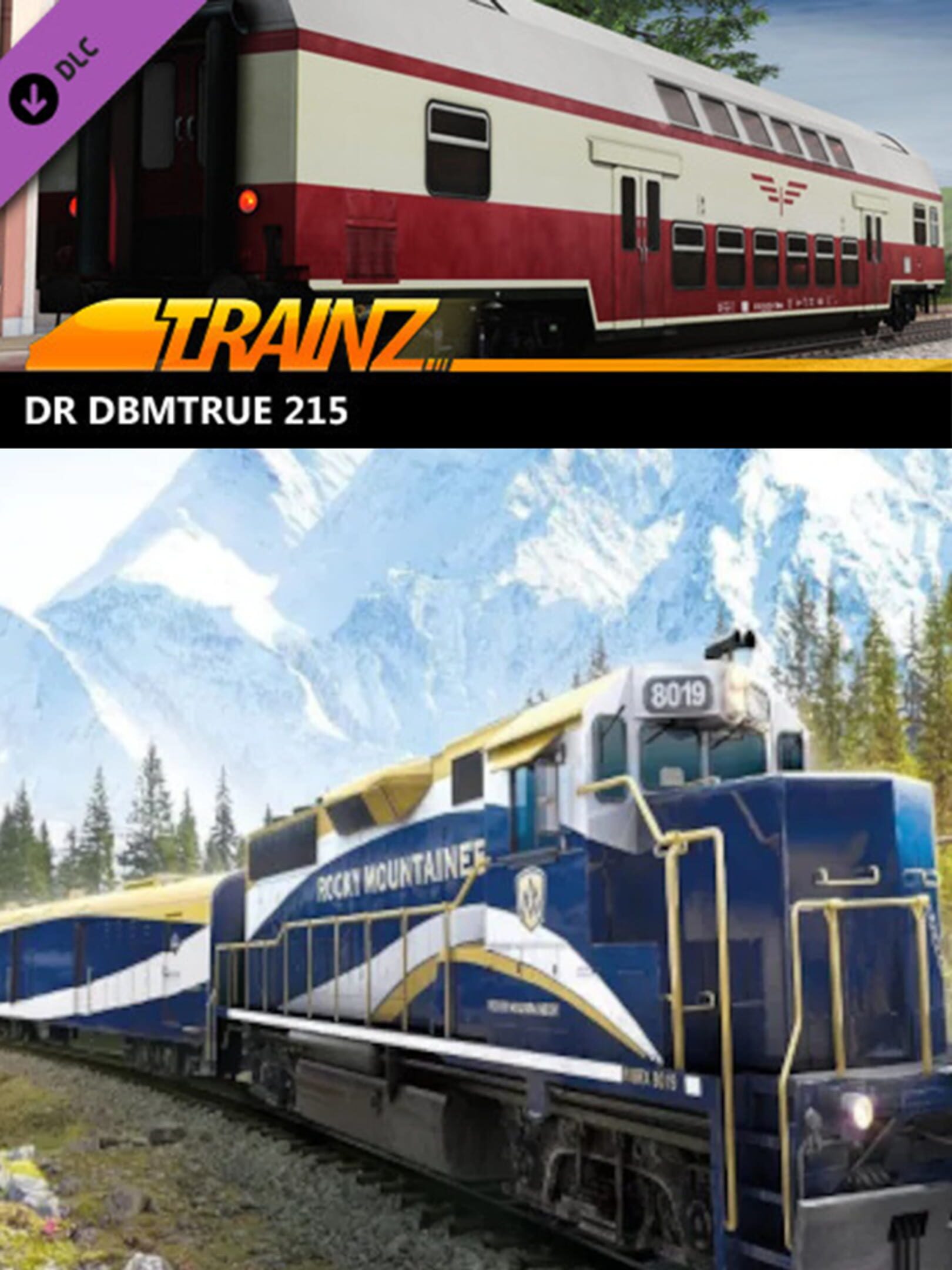 Trainz Railroad Simulator 2019: DR DBmtrue 215 cover