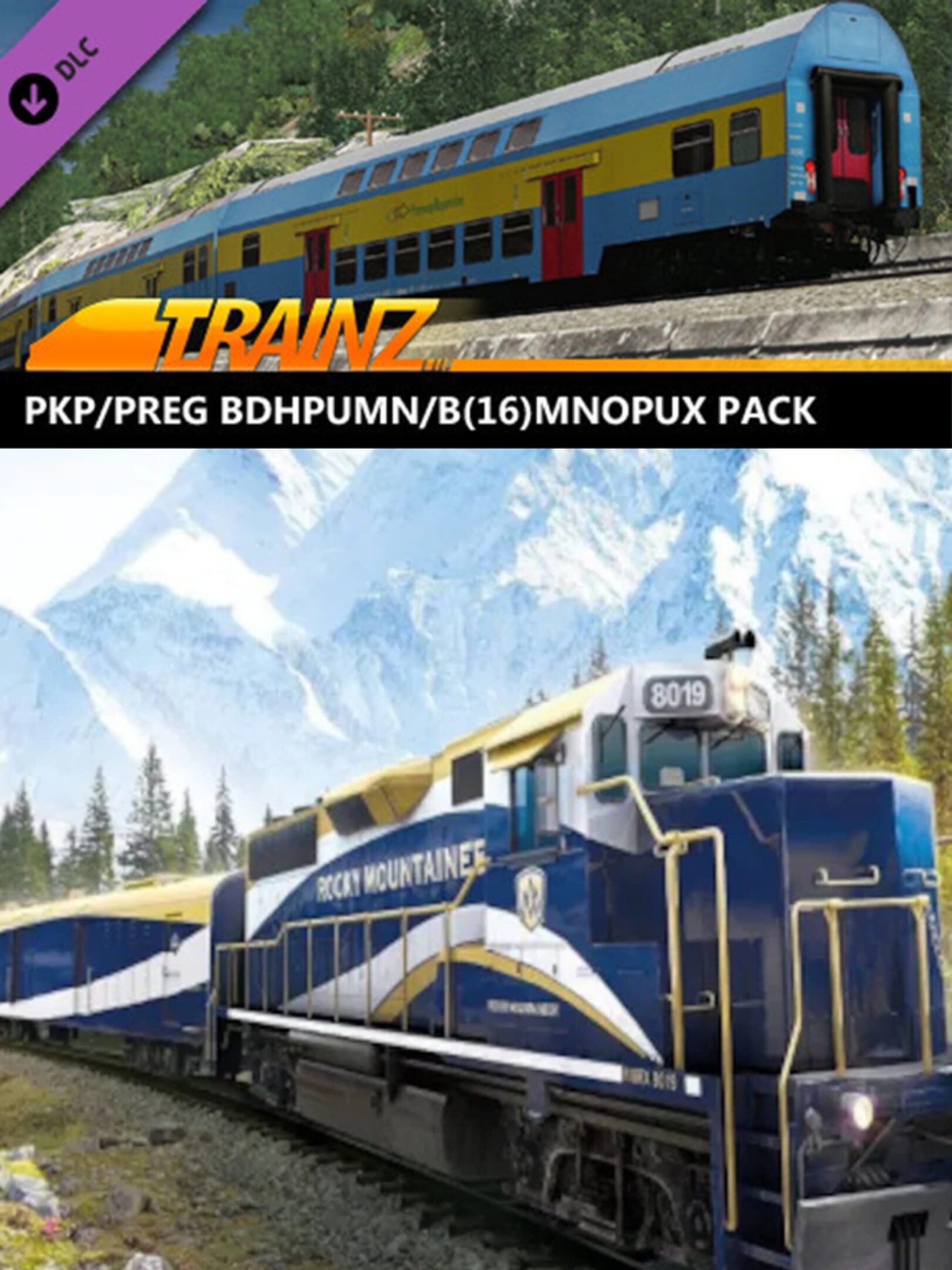 Trainz Railroad Simulator 2019: PKP/PREG Bdhpumn/B(16)mnopux Pack cover