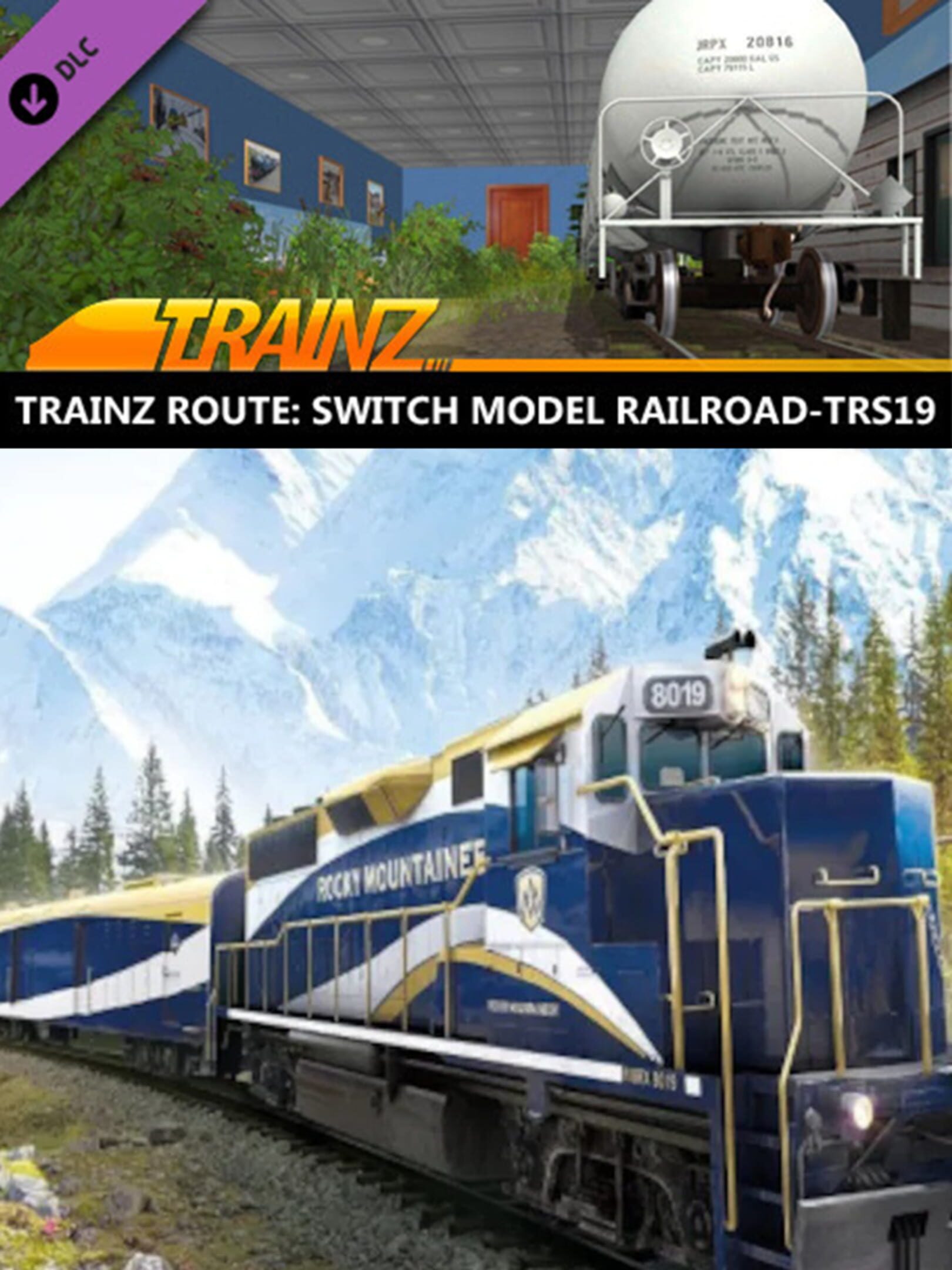 Trainz Railroad Simulator 2019: Switch Model Railroad - TRS19 cover