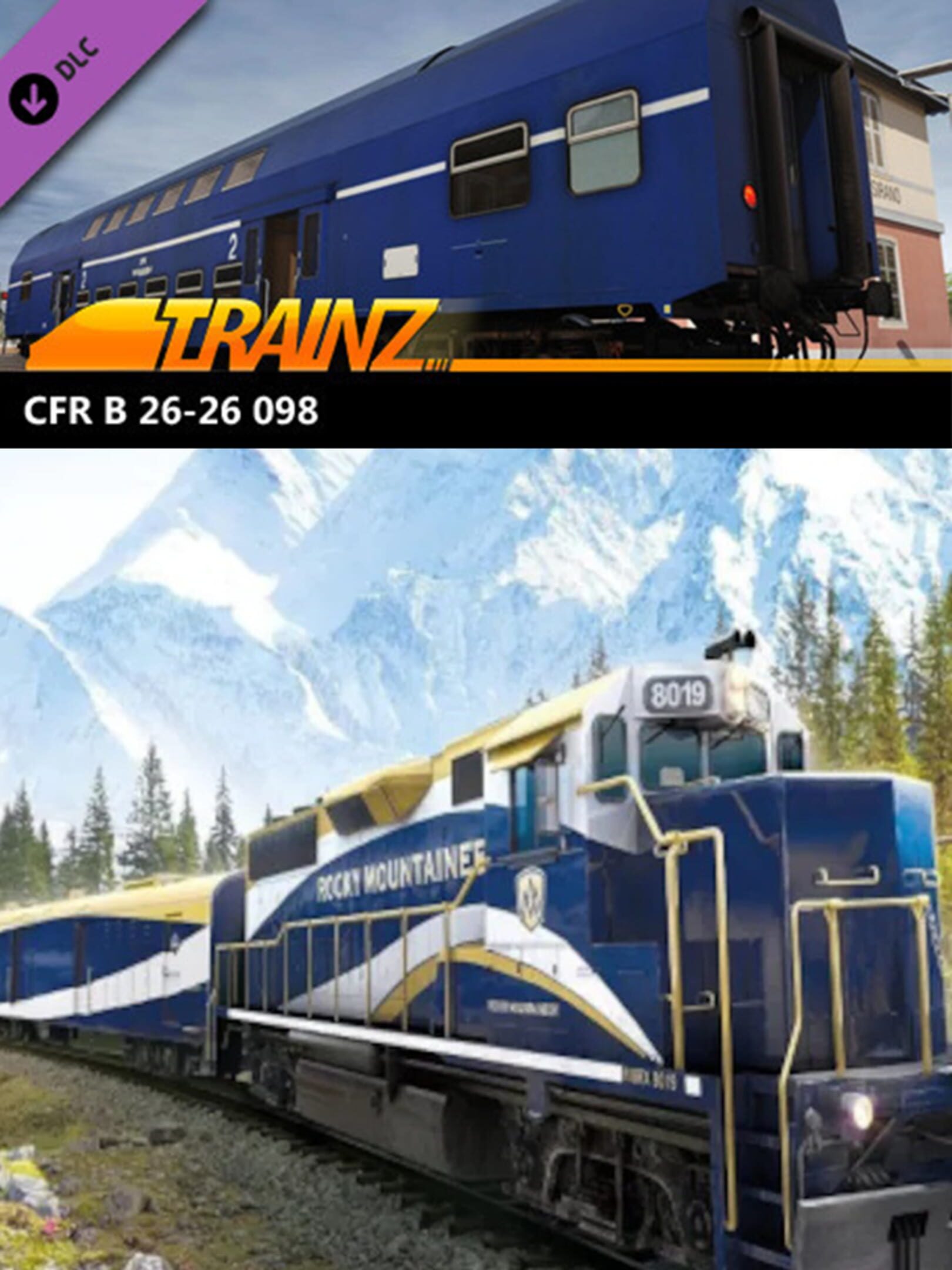 Trainz Railroad Simulator 2019: CFR B 26-26 098 cover