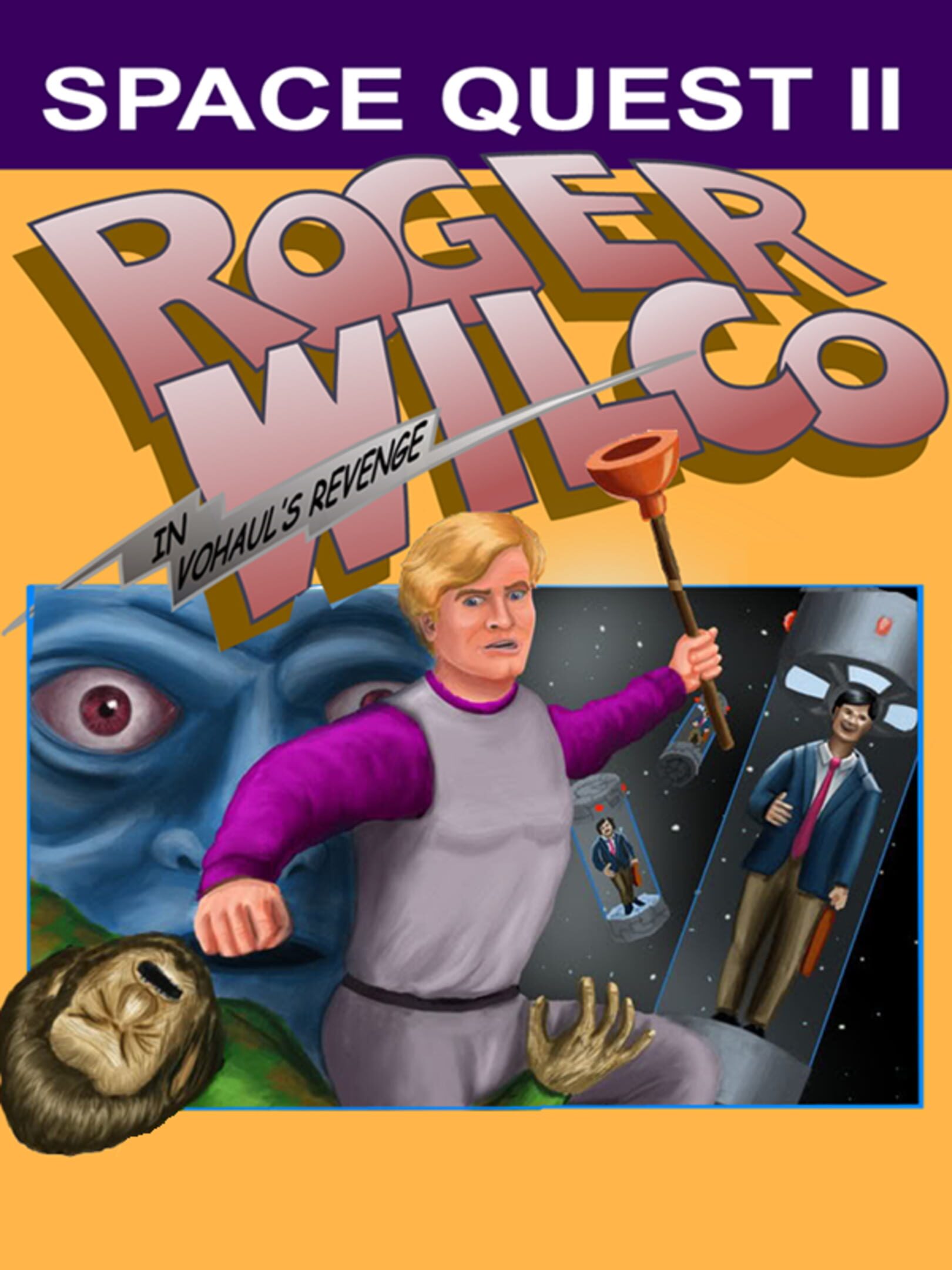 Space Quest II: Roger Wilco in Vohaul's Revenge cover
