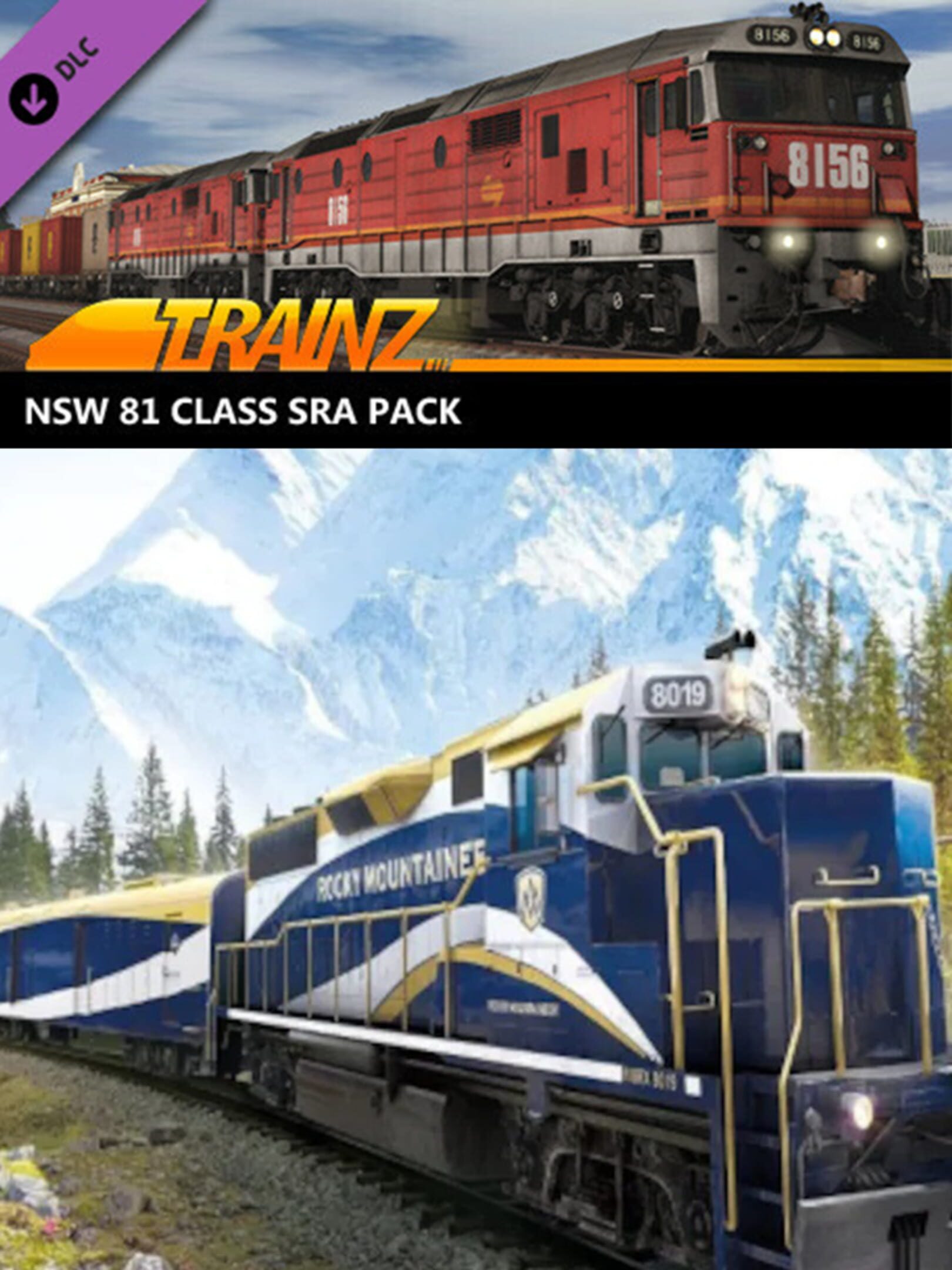 Trainz Railroad Simulator 2019: NSW 81 Class SRA Pack cover