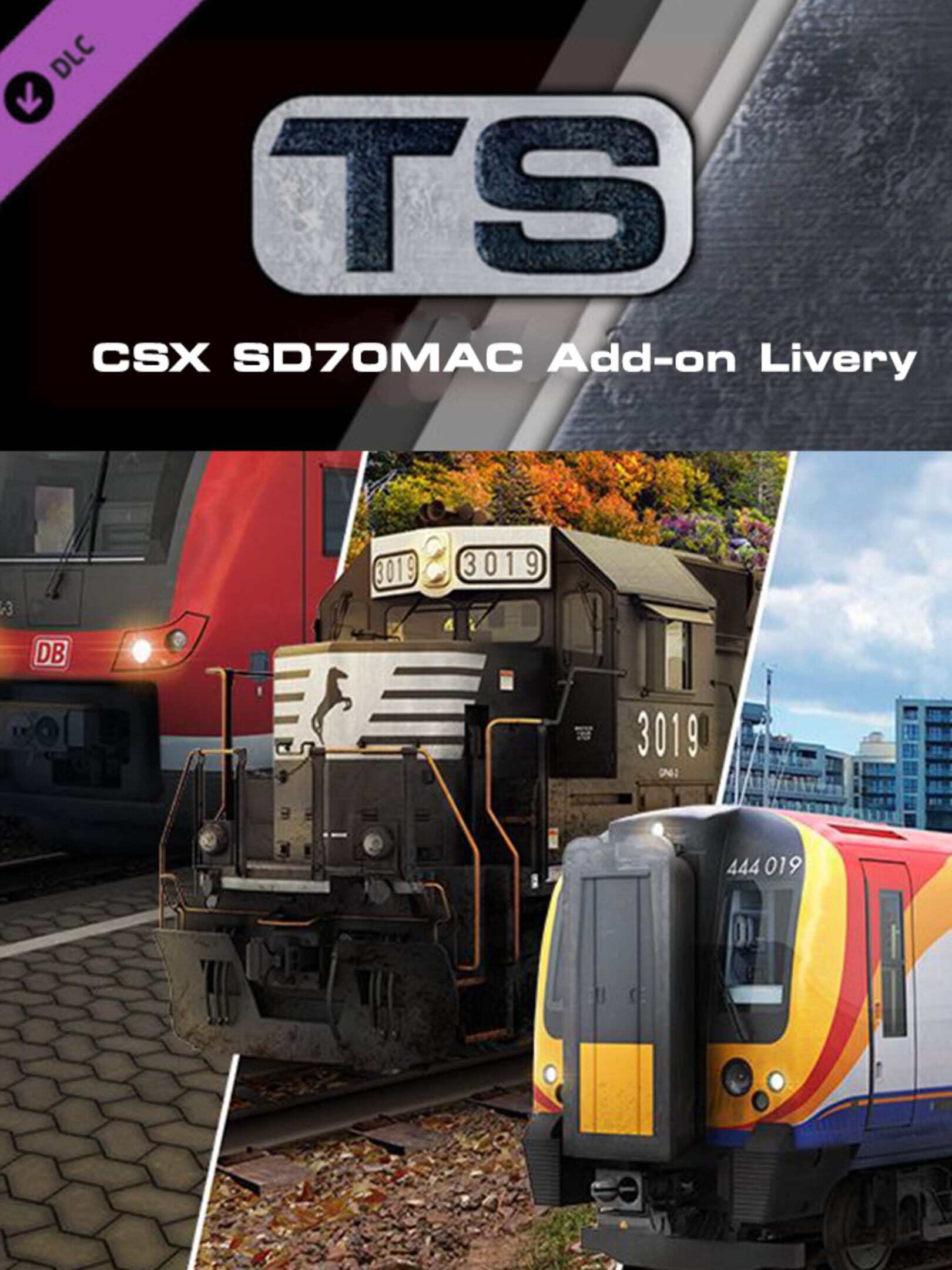 Train Simulator Classic: CSX SD70MAC Add-on Livery cover