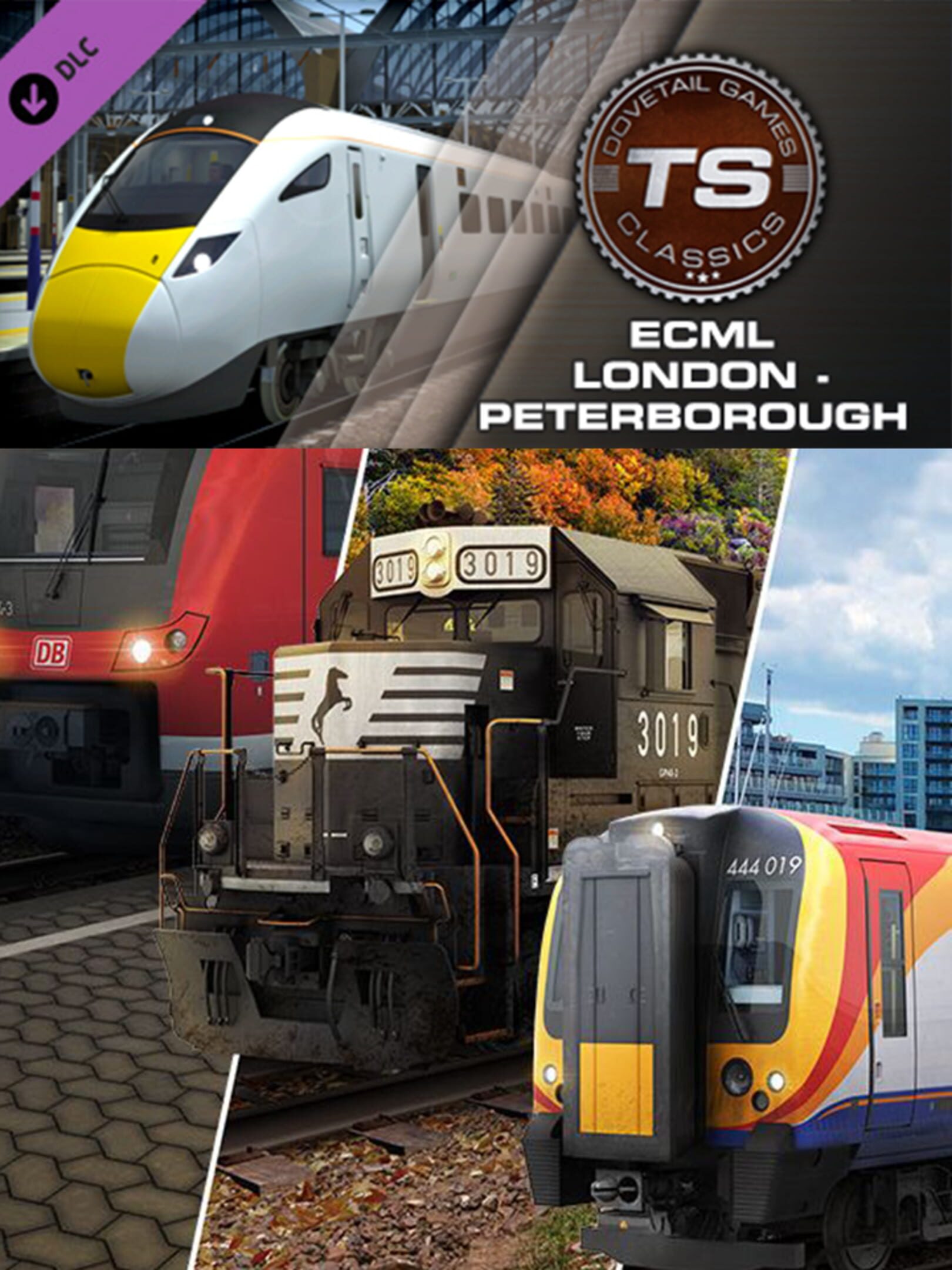 Train Simulator: East Coast Main Line London-Peterborough Route Add-On cover