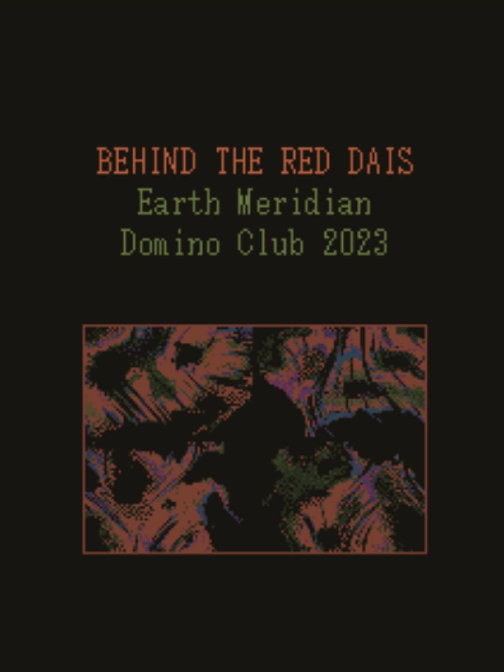 Behind the Red Dais
