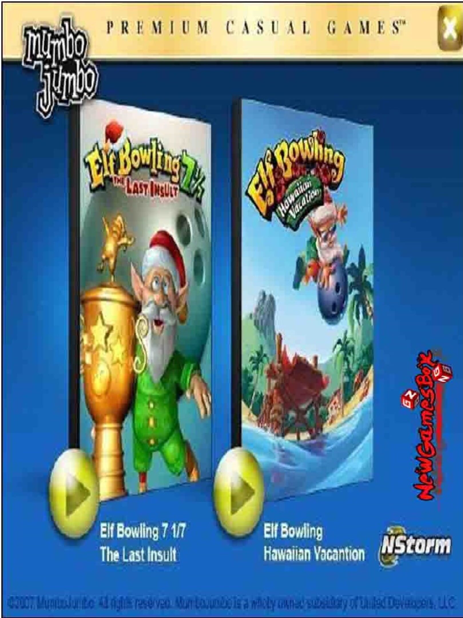 Elf Bowling Holiday Pack cover