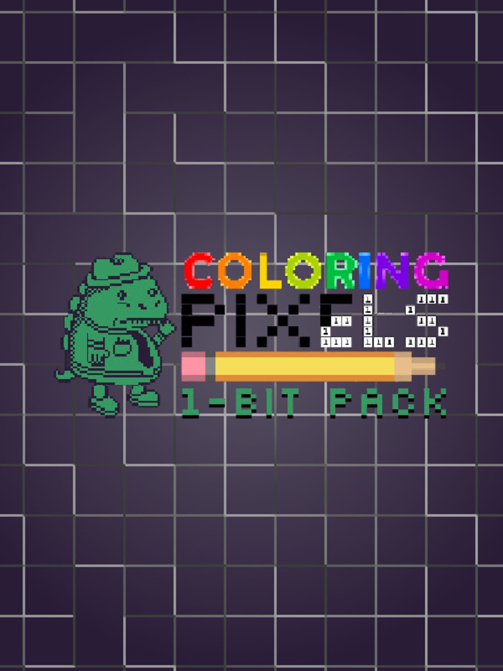 Coloring Pixels: 1-Bit Pack cover