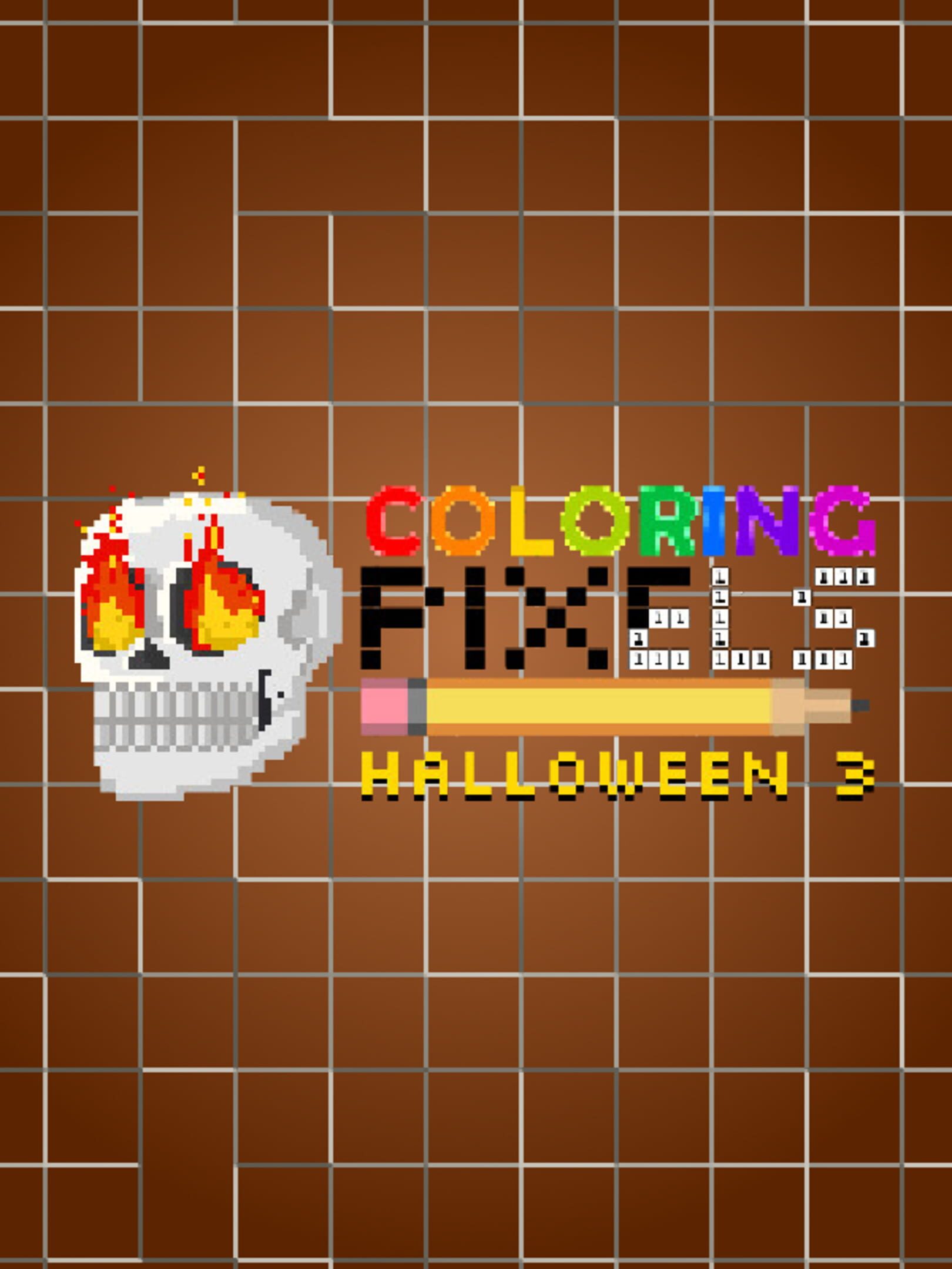 Coloring Pixels: Halloween 3 Pack cover