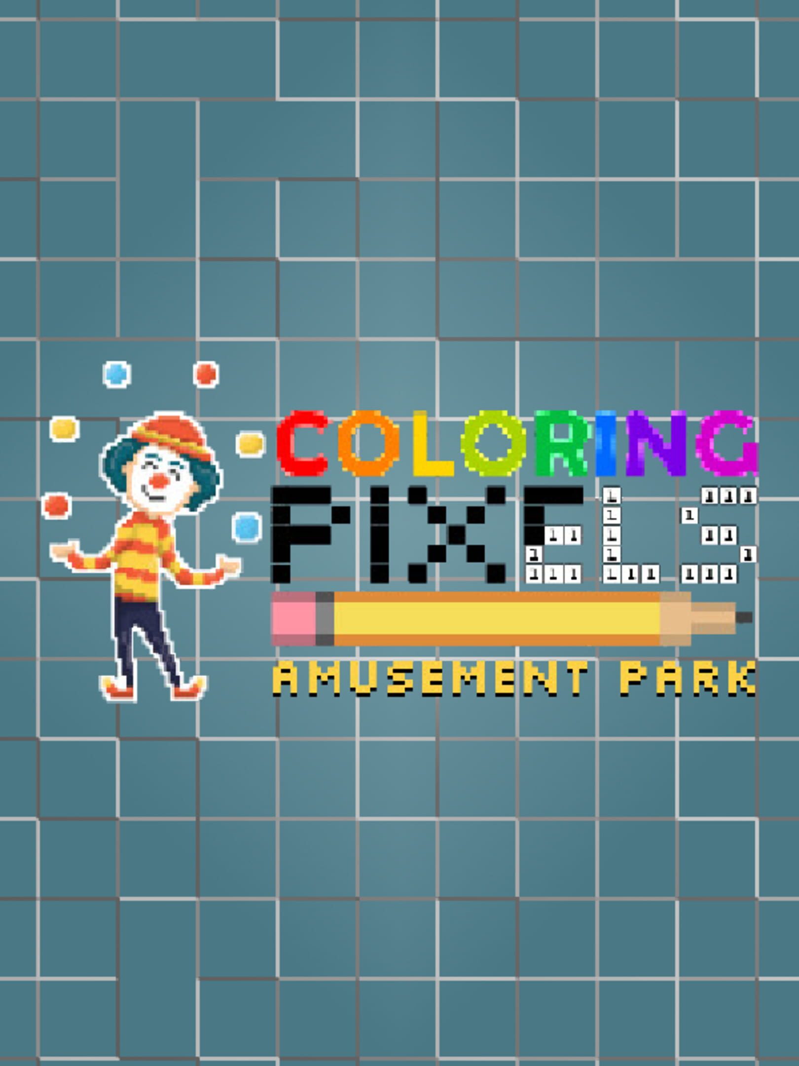 Coloring Pixels: Amusement Park Pack cover