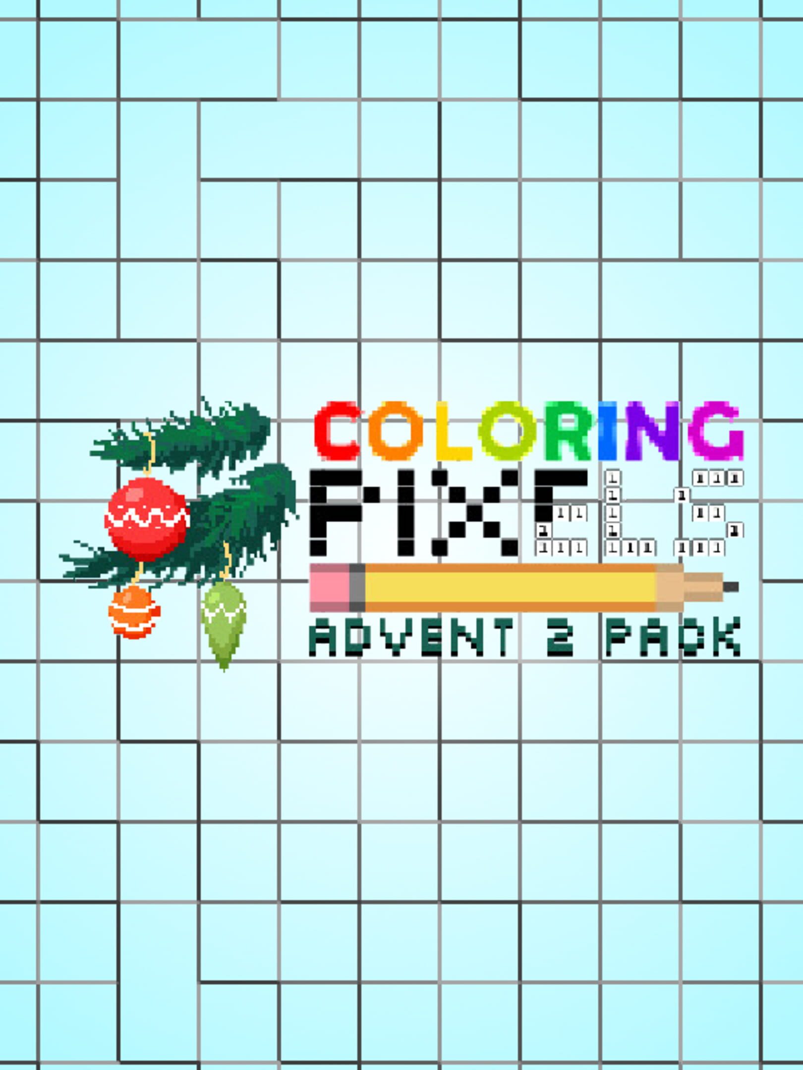 Coloring Pixels: Advent 2 Pack cover