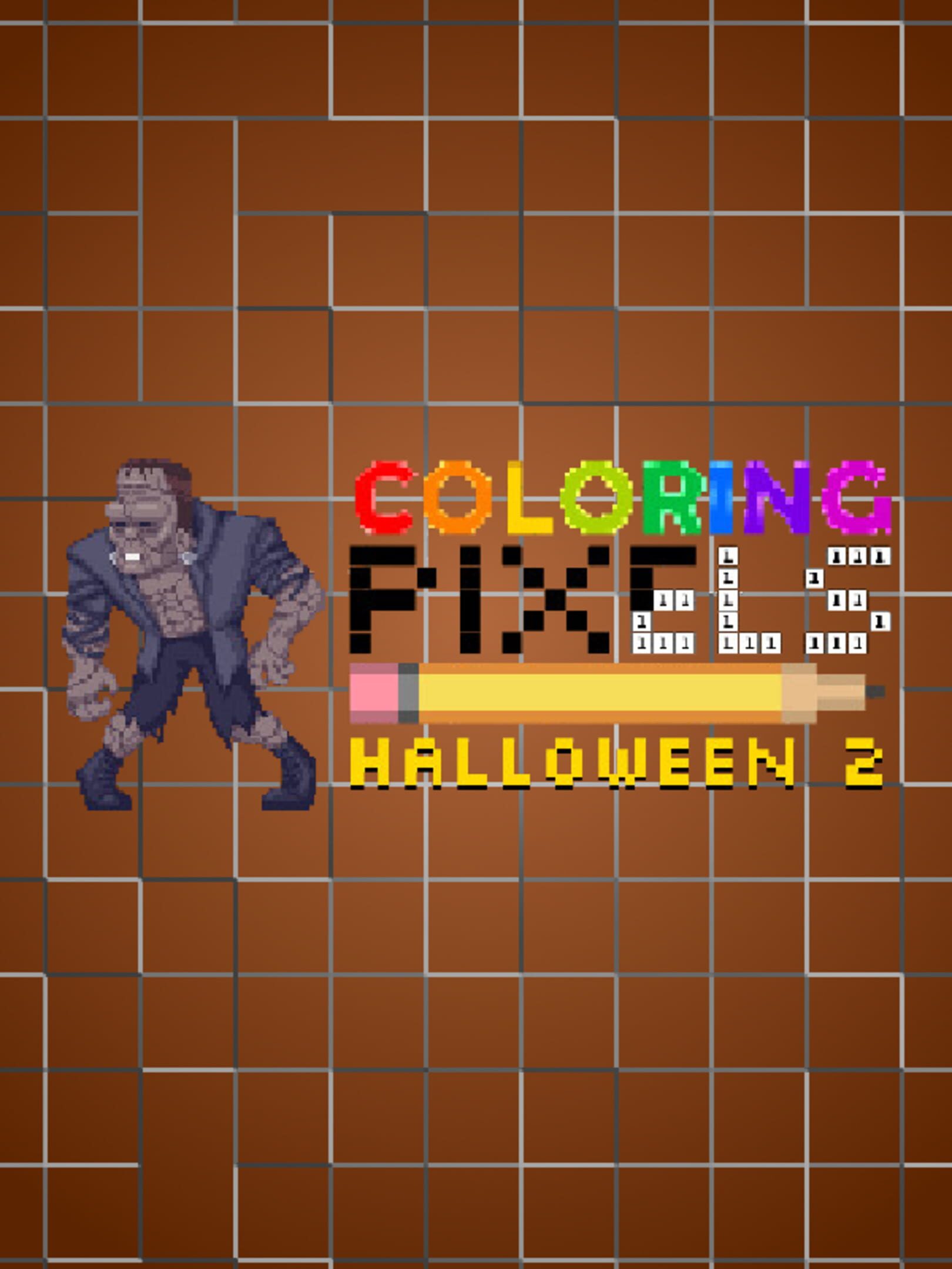 Coloring Pixels: Halloween 2 Pack cover
