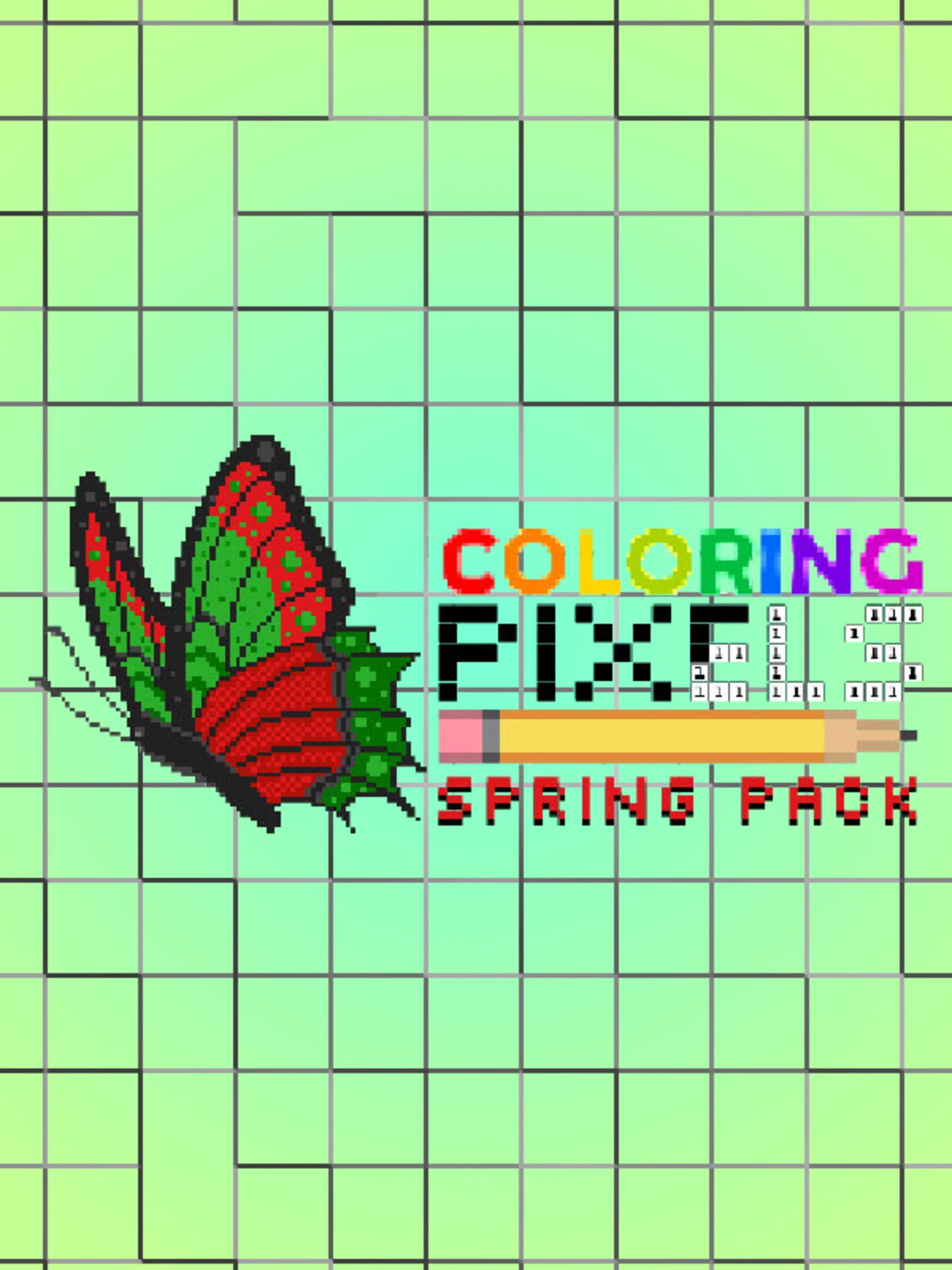 Coloring Pixels: Spring Pack cover