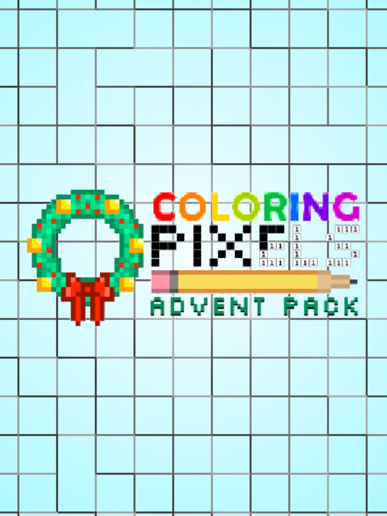 Coloring Pixels: Advent Pack cover