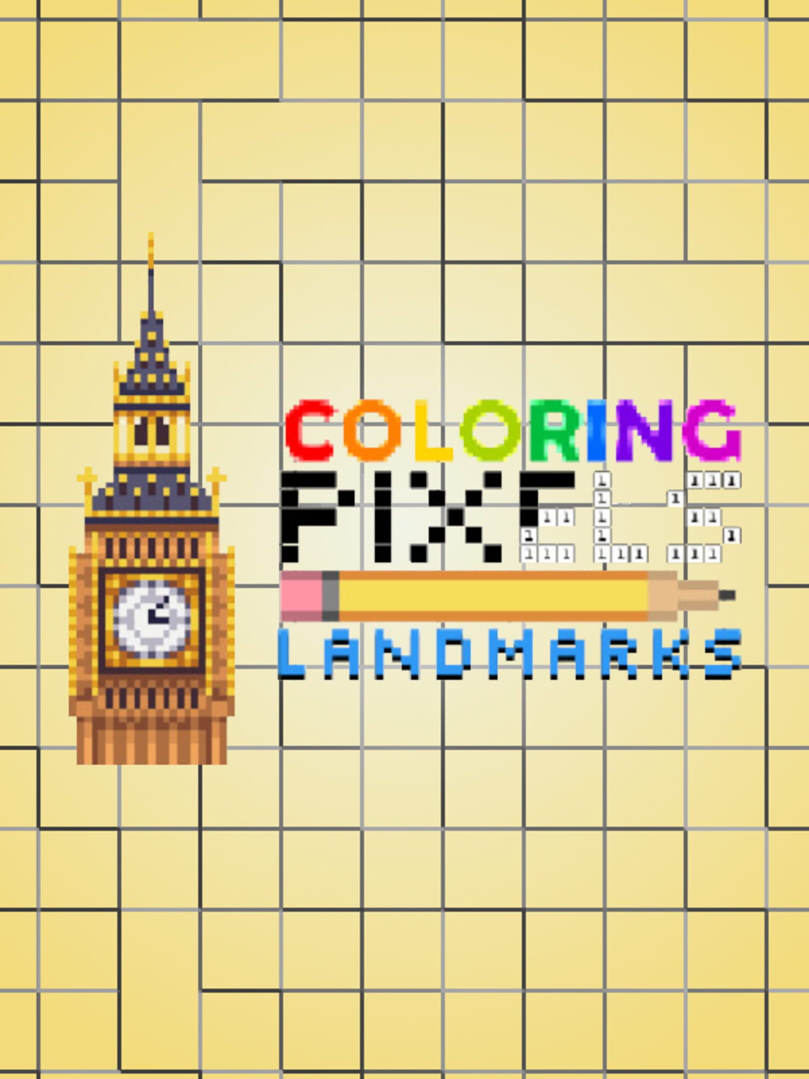 Coloring Pixels: Landmarks Pack cover