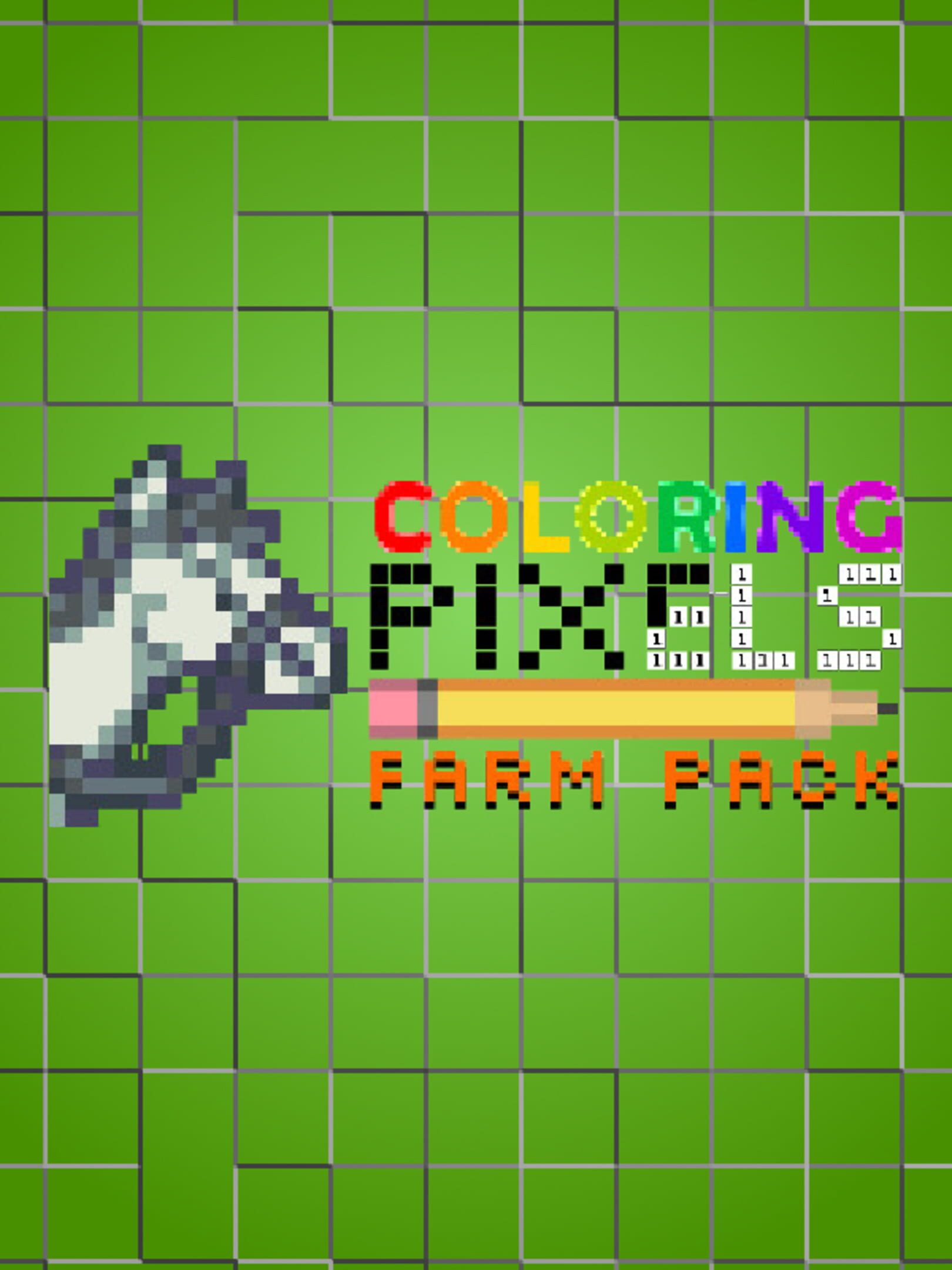 Coloring Pixels: Farm Pack cover