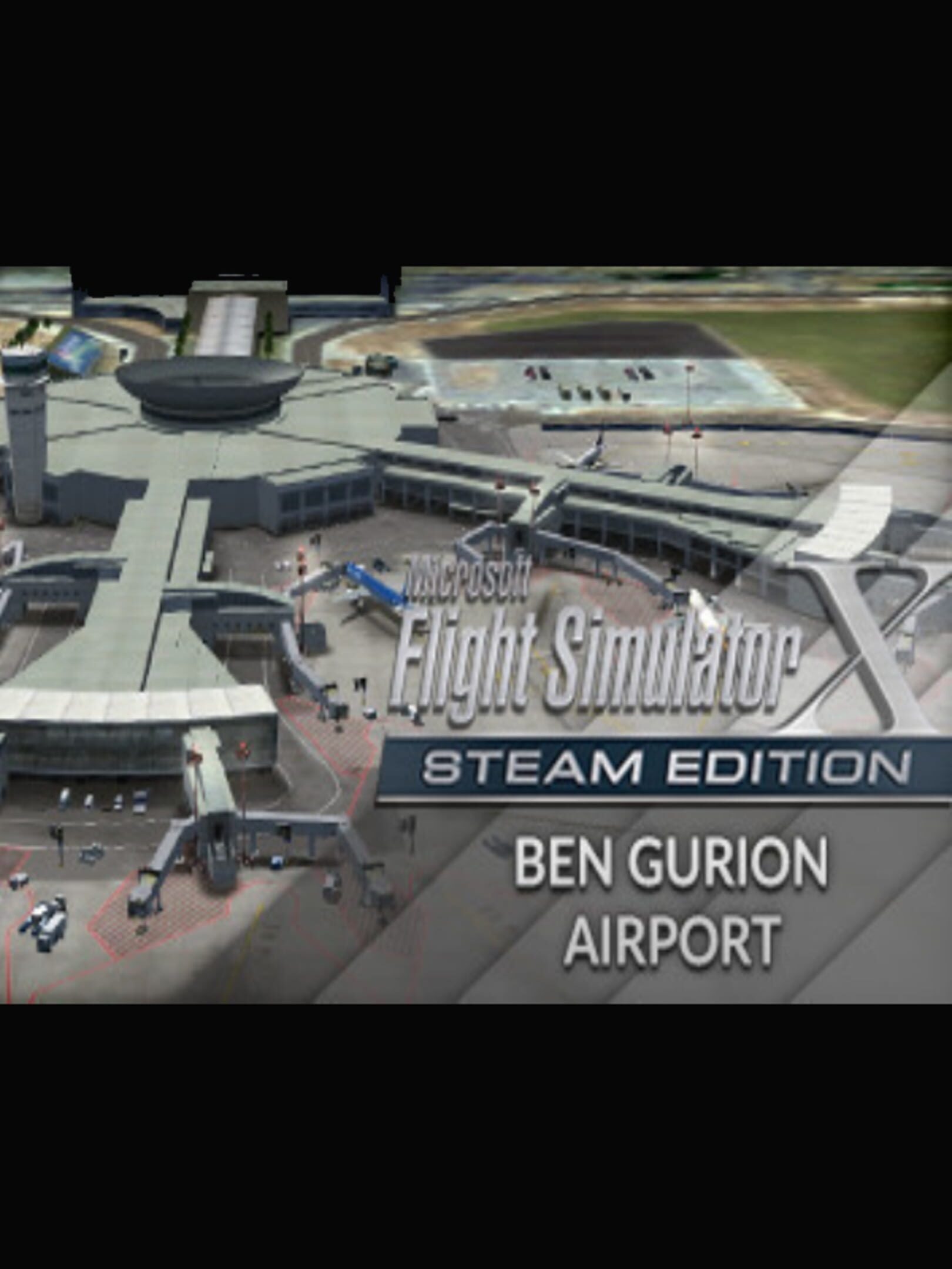 Microsoft Flight Simulator X: Steam Edition - Ben Gurion Airport cover