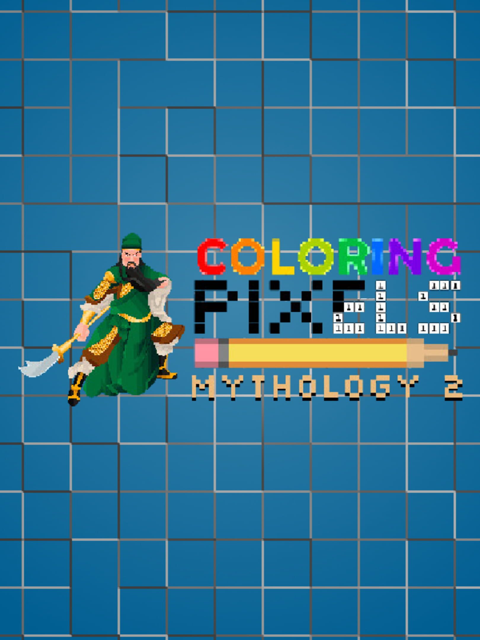 Coloring Pixels: Mythology 2 Pack cover