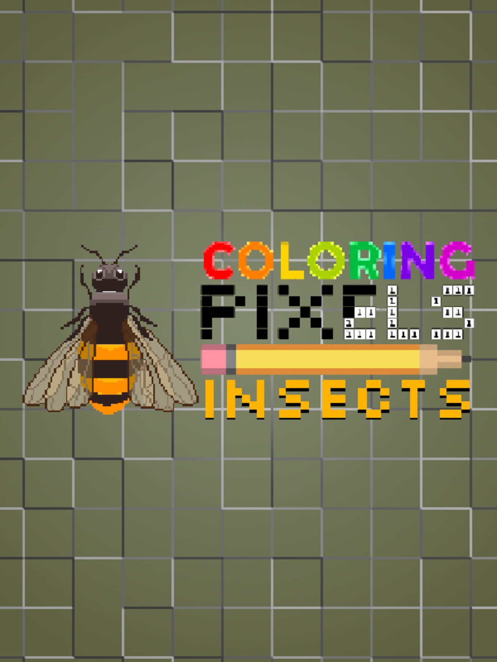 Coloring Pixels: Insects Pack cover